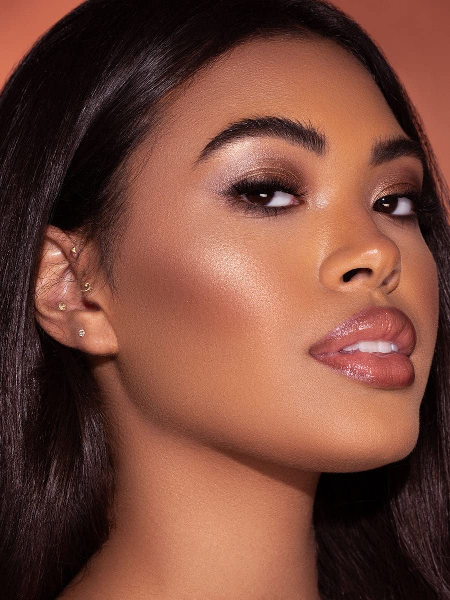 SHEGLAM Glow Bloom Liquid Waterproof Highlighter Long Lasting Cream Highlighter with Shimmer Dewy Finish - Bellini Brunch - Image 6