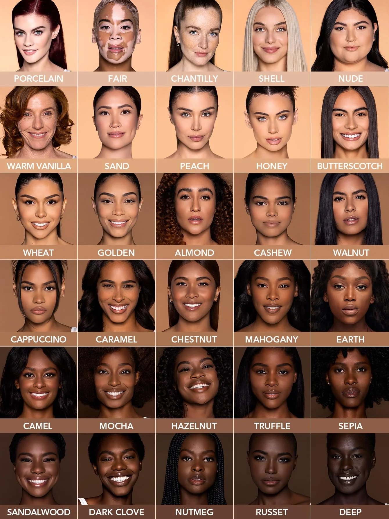 SHEGLAM Hydrating Cream Full Coverage Foundation Balm Long Lasting Concealer Face Foundation for Dry Skin - Warm Vanilla - Image 3