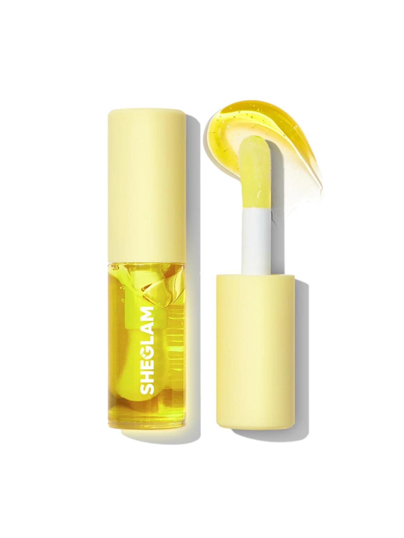 SHEGLAM Jelly Wow Hydrating Non-Sticky Lip Oil Moisturizing Plumping Lip Gloss - Grapefruit Glow