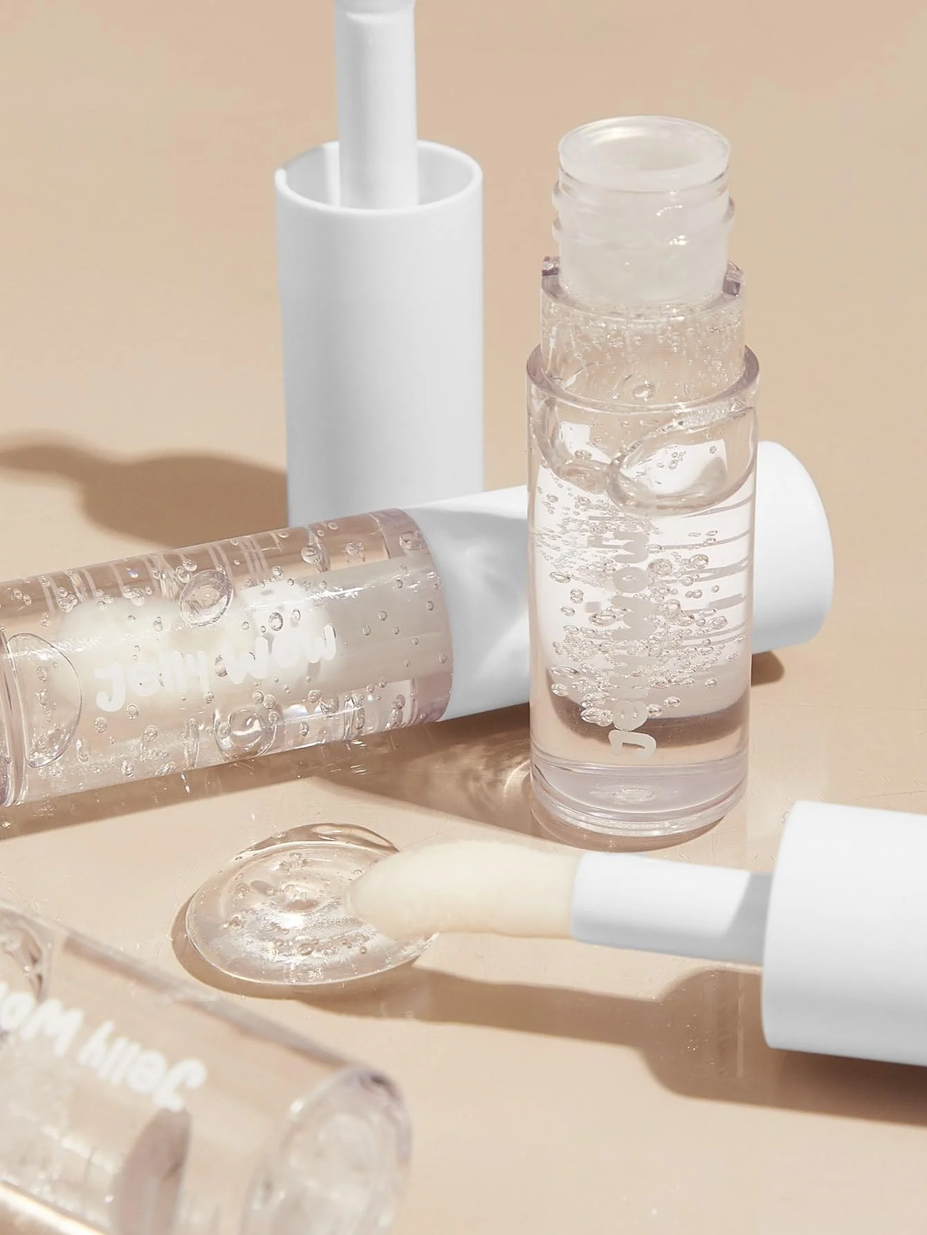 SHEGLAM Jelly Wow Hydrating Non-Sticky Lip Oil Moisturizing Plumping Lip Gloss - Loco For Coco - Image 2