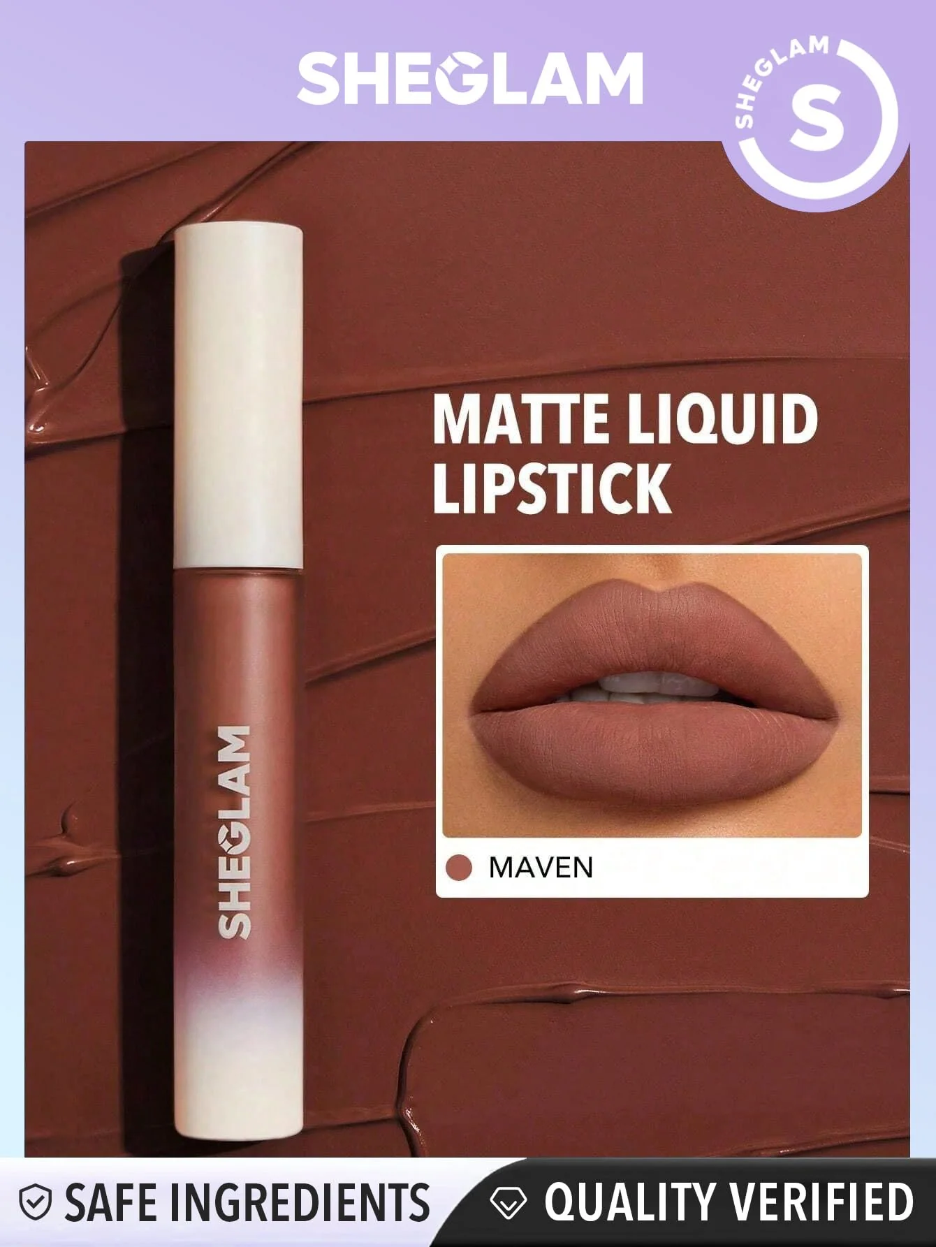 SHEGLAM Matte Allure Liquid Lipstick Long Lasting High Pigment Lipstick Nourishing Sunflower Oil Reduce Lip Care-Maven - Image 5