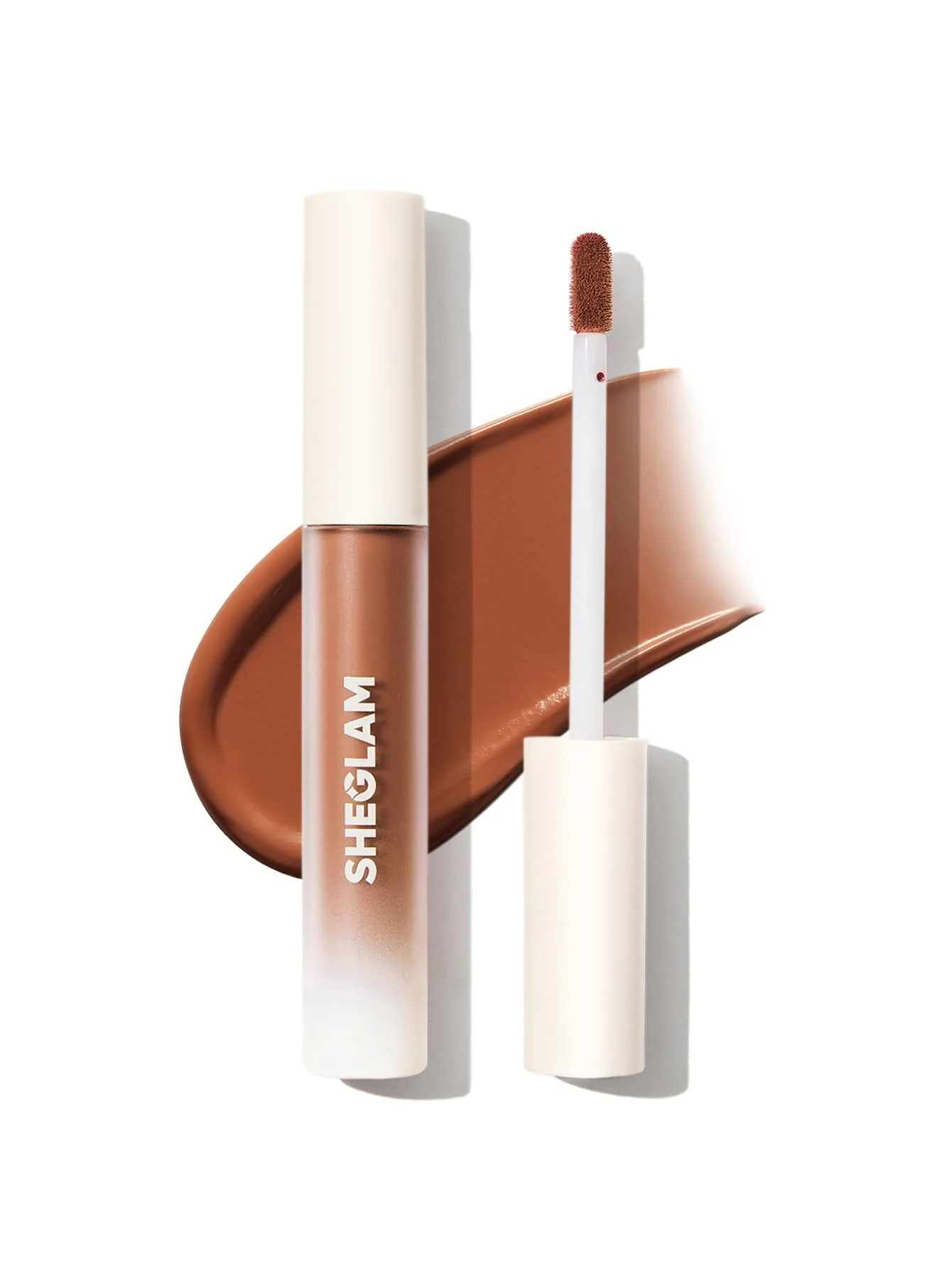 SHEGLAM Matte Allure Liquid Lipstick Long Lasting High Pigment Lipstick Nourishing Sunflower Oil Reduce Lip Care-Sugar