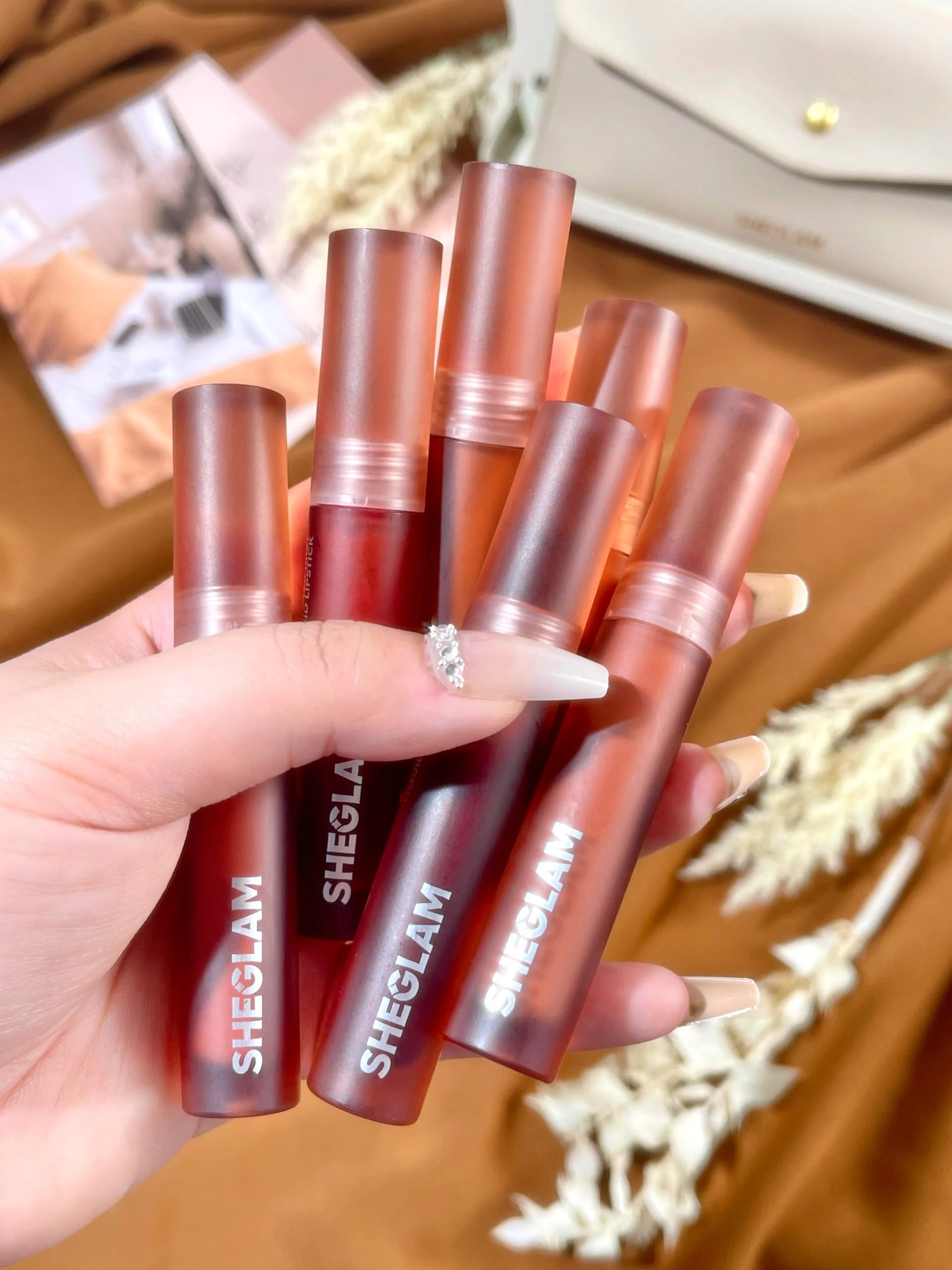 SHEGLAM Soft Haze Lip Blur Waterproof Liquid Lipstick Matte Transfer-Proof Lip Tint Lasting Super Stay Lip Stain-Think Twice - Image 4