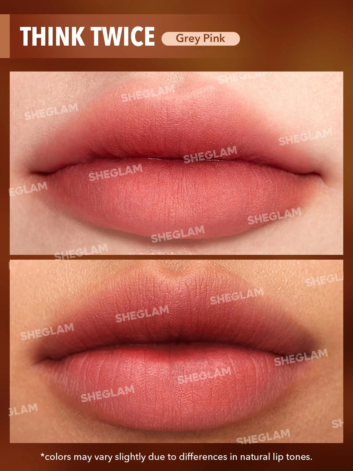 SHEGLAM Soft Haze Lip Blur Waterproof Liquid Lipstick Matte Transfer-Proof Lip Tint Lasting Super Stay Lip Stain-Think Twice - Image 7