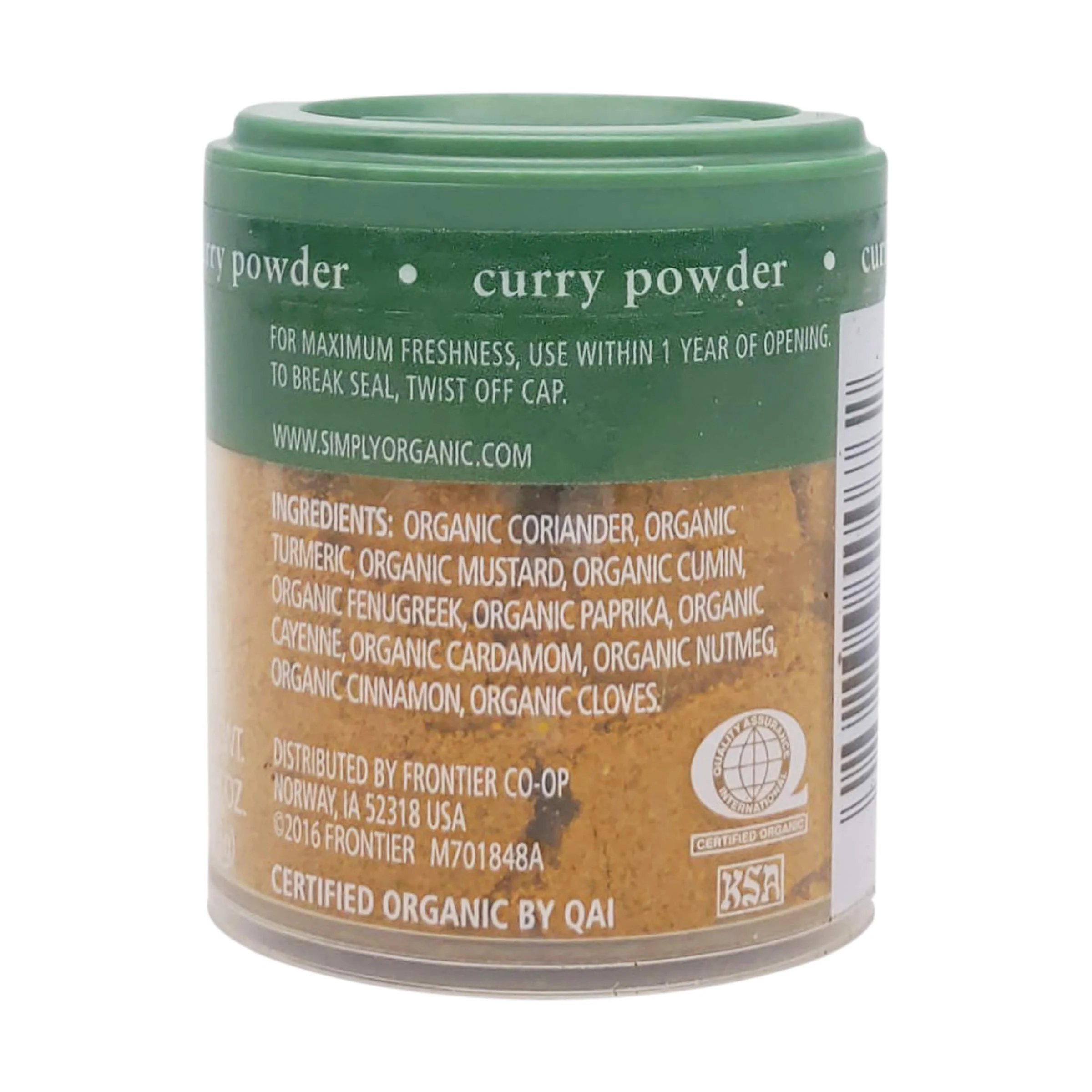 Simply Organic Curry Powder, Certified Organic | 0.53 oz - Image 4