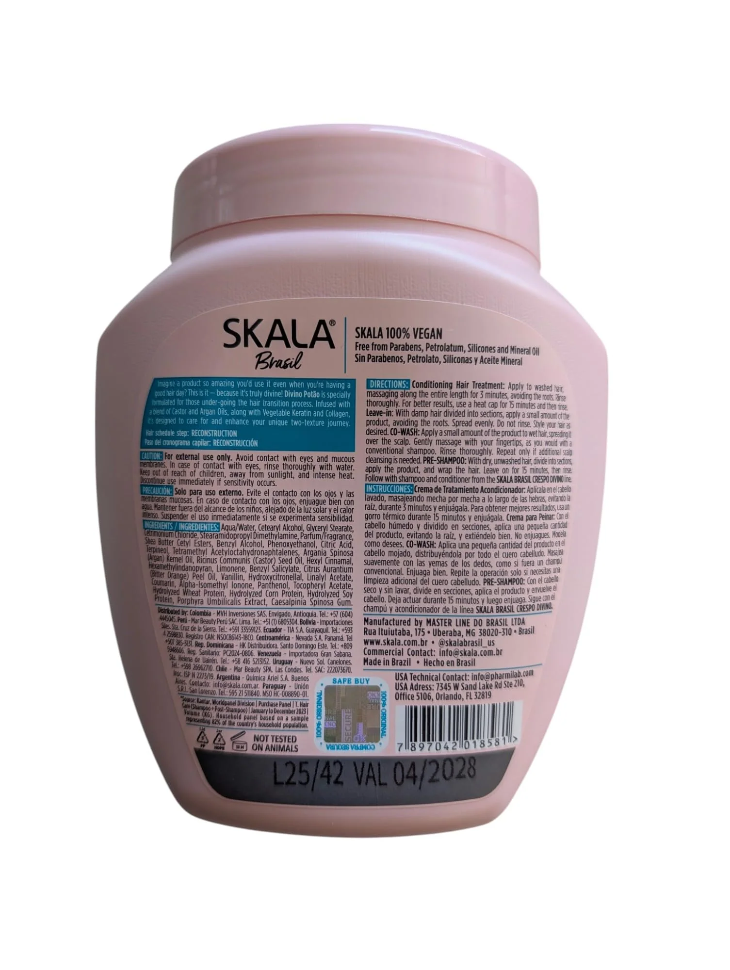 SKALA 2 Pack Divino Potao Hair Cream 32 oz - Image 3