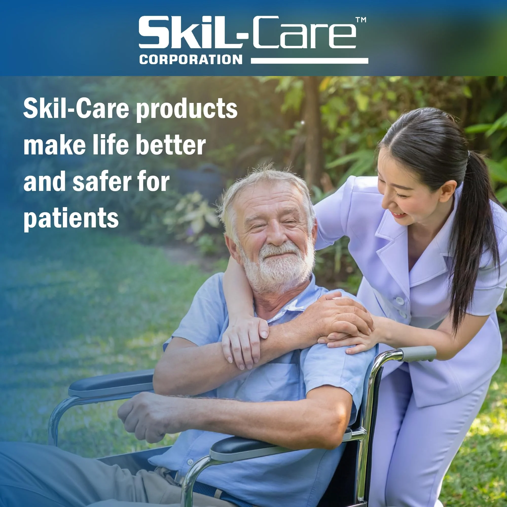 Skil-Care Economy Foam Limb Holder with Single Strap, Universal Size, Soft Foam Cuff with Hook and Loop Closure, Non-Slip Buckle, Wrist or Ankle Restraint, White, 306044 - Image 5