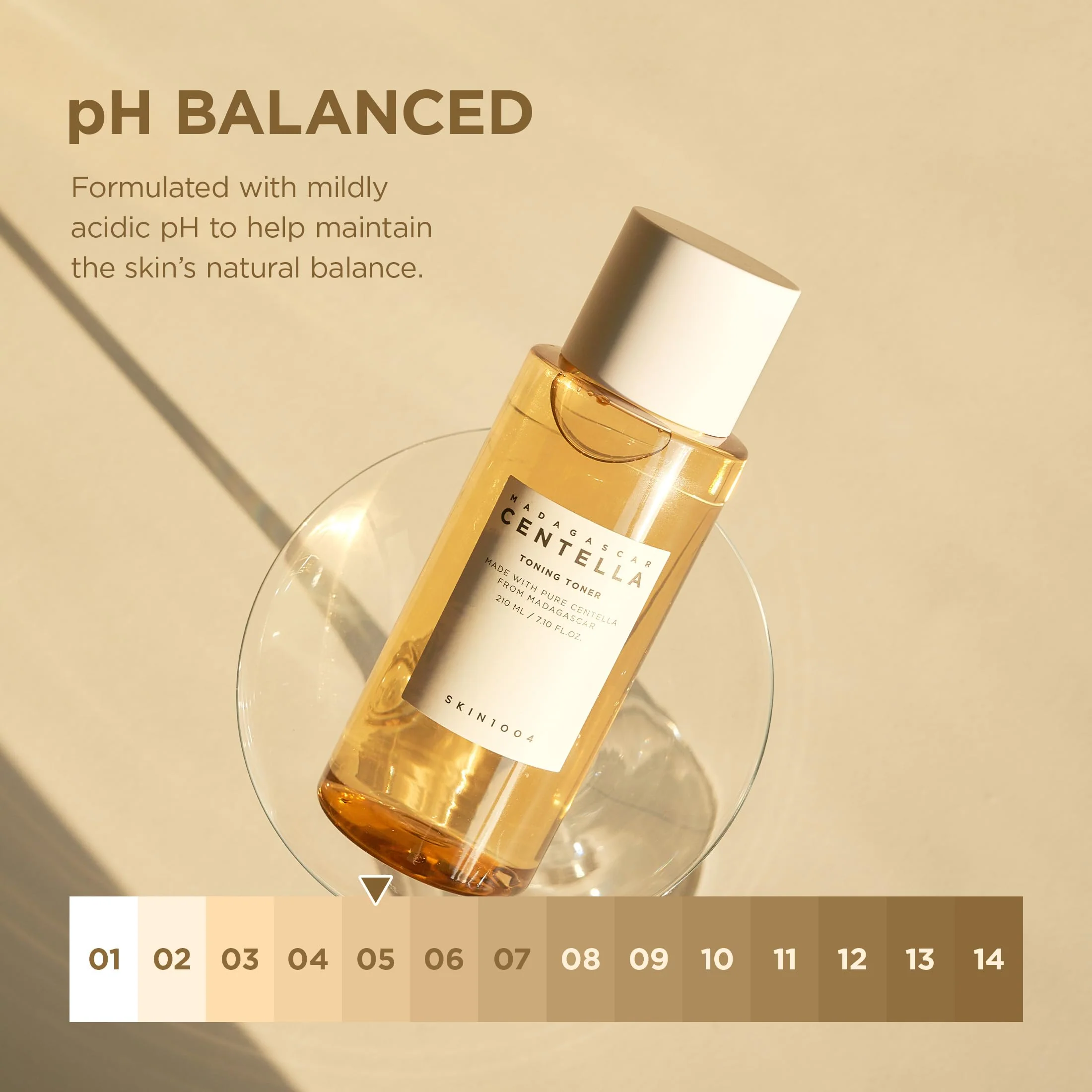 SKIN1004 Centella Toning Toner 7.10 fl.oz, 210ml, Korean Face Toner with Madagascar Centella Asiatica & Hyaluronic Acid for Hydrating, Soothing and Moisturizing, PHA Exfoliator, Korean Skin Care - Image 6