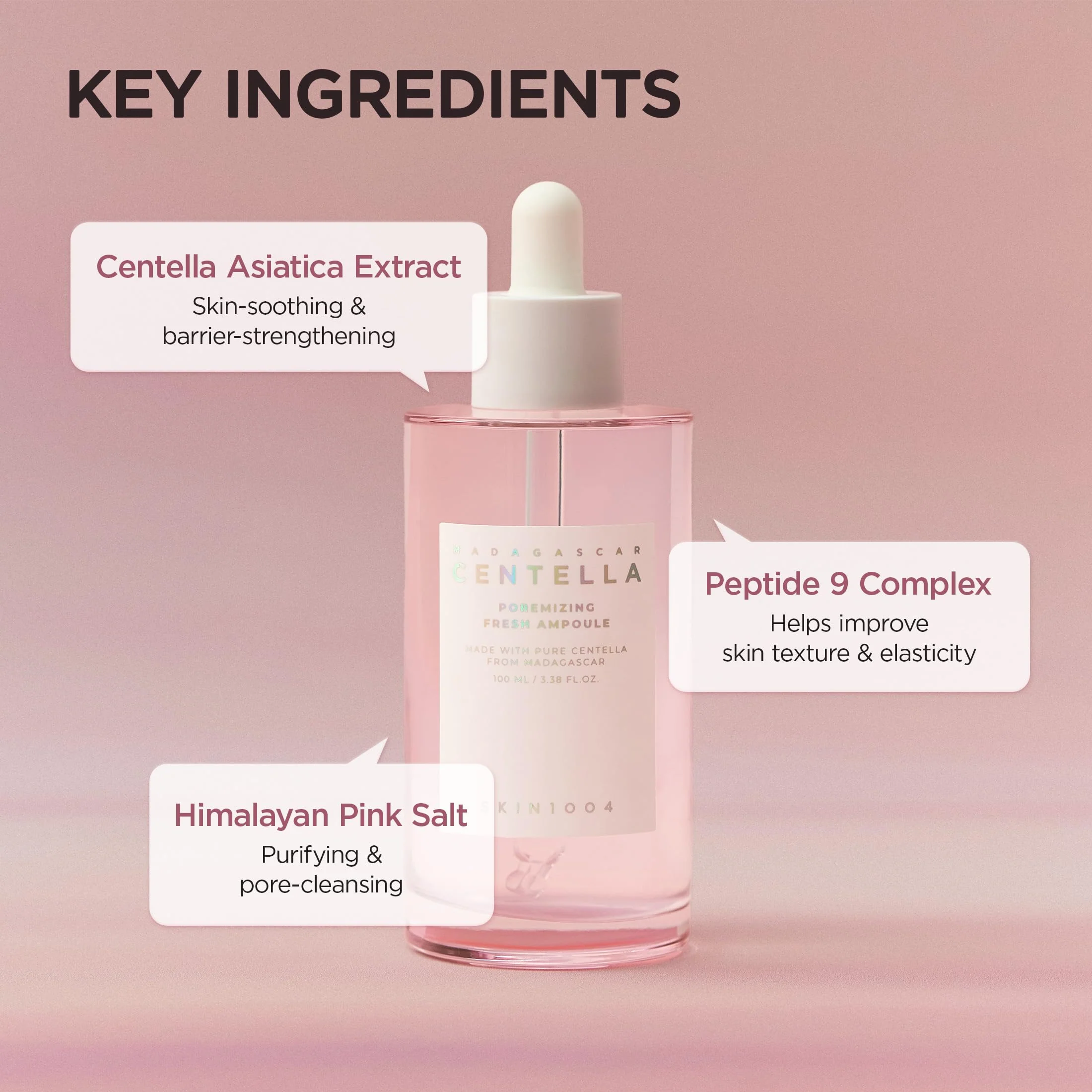 SKIN1004 Madagascar Centella Poremizing Fresh Ampoule 3.38 fl. oz(100ml) | Soothing Hydration | Oily Combination Skin - Image 5