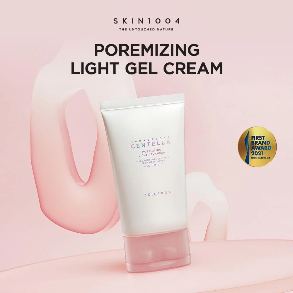 SKIN1004 Madagascar Centella Poremizing Light Gel Cream 2.53 fl.oz (75ml) | Tightens Pores | Soothes Irritated Skin - Image 9