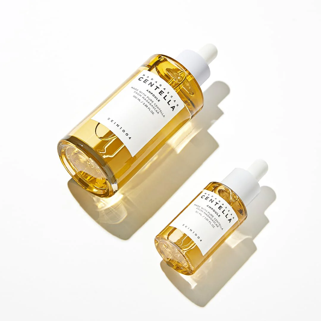 SKIN1004 Madagascar Centella Travel Kit, Toner, Ampoule, Soothing Cream, Cleansing Oil, Ampoule Foam, Basic Skincare Trial Kit Box , Gift Sets for Mom, Women & Mothers Day, Compact Size - Image 5