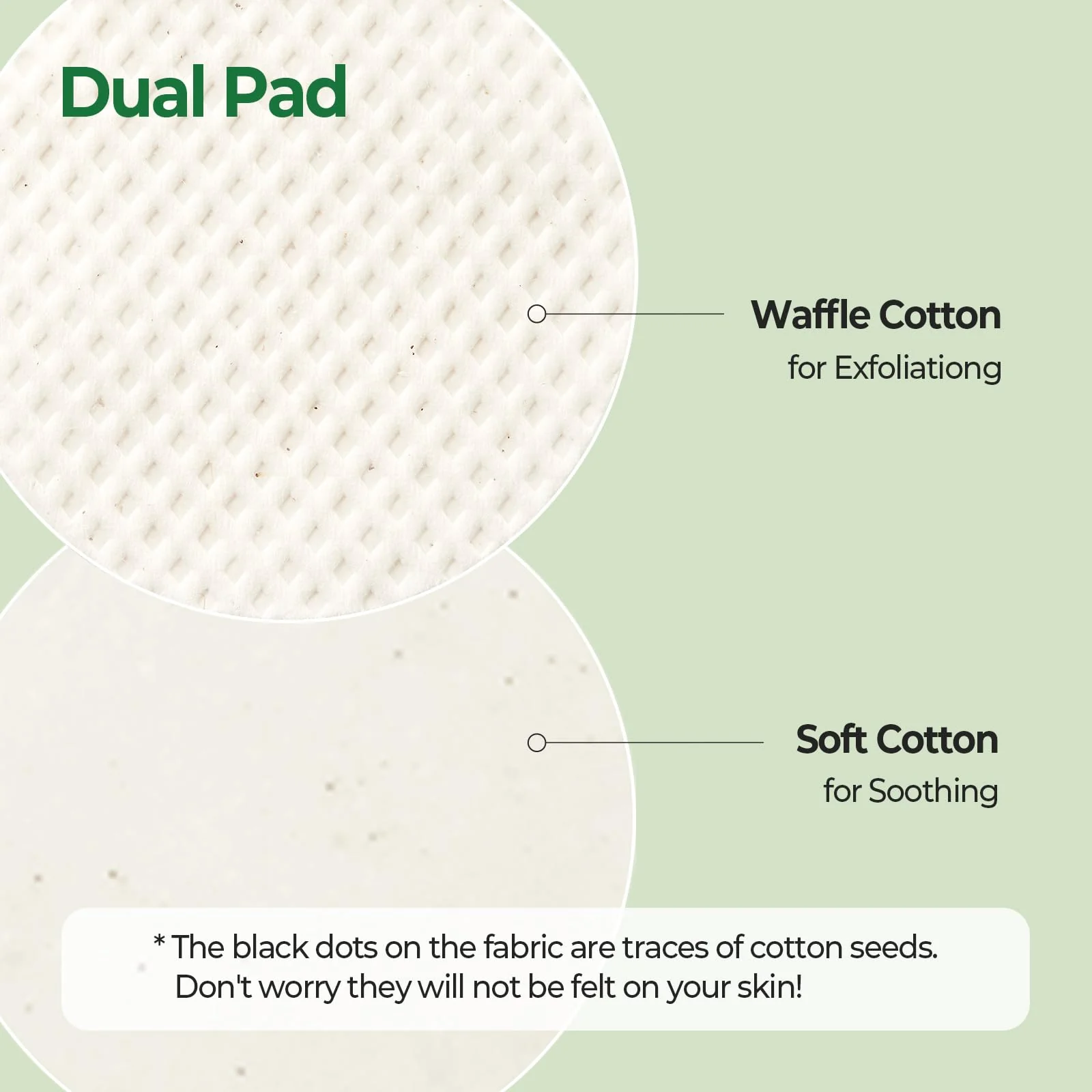 SKINFOOD Pantothenic Water Parsley Clear Toner Pad, Daily Exfoliating Pads for Sensitive Skin, Korean Skincare Sebum Control Face Toner for Trouble Skin, 8.81 oz (60 Pads) - Image 5