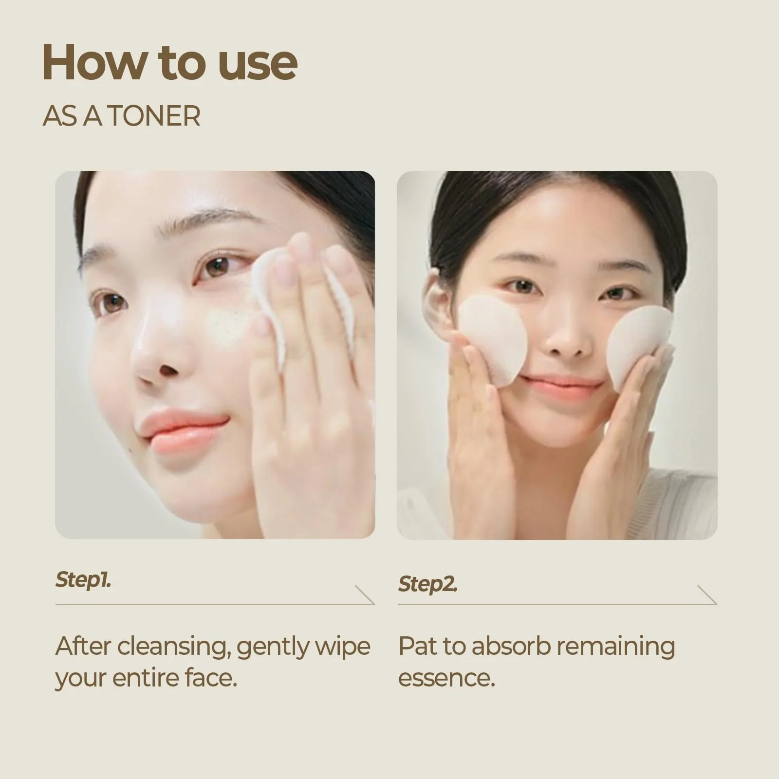 SKINFOOD Potato Madecassoside Soothing Toner Pad, Korean Skincare Facial Toner, Blemish Pads, Damaged Skin Barrier Improvement, Redness Relief, 8.81 oz (60 Pads) - Image 3