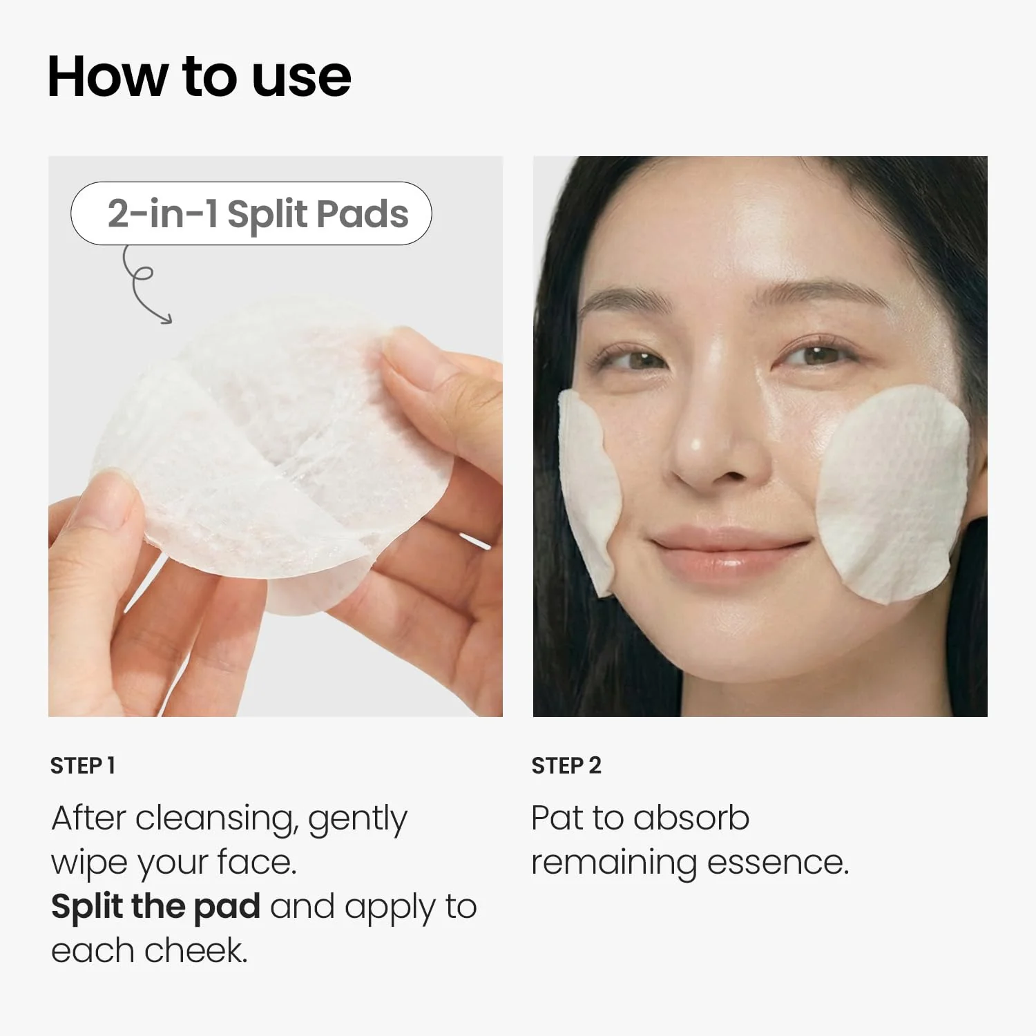 SKINFOOD Rice Brightening Toner Pad, Korean Skincare Face Toner Pads with 48 Hours Fermented Rice Water for Glow Glass Skin, Hydrating, 100% Cotton Pad, Vegan, 8.81 oz(60 Pads) - Image 5