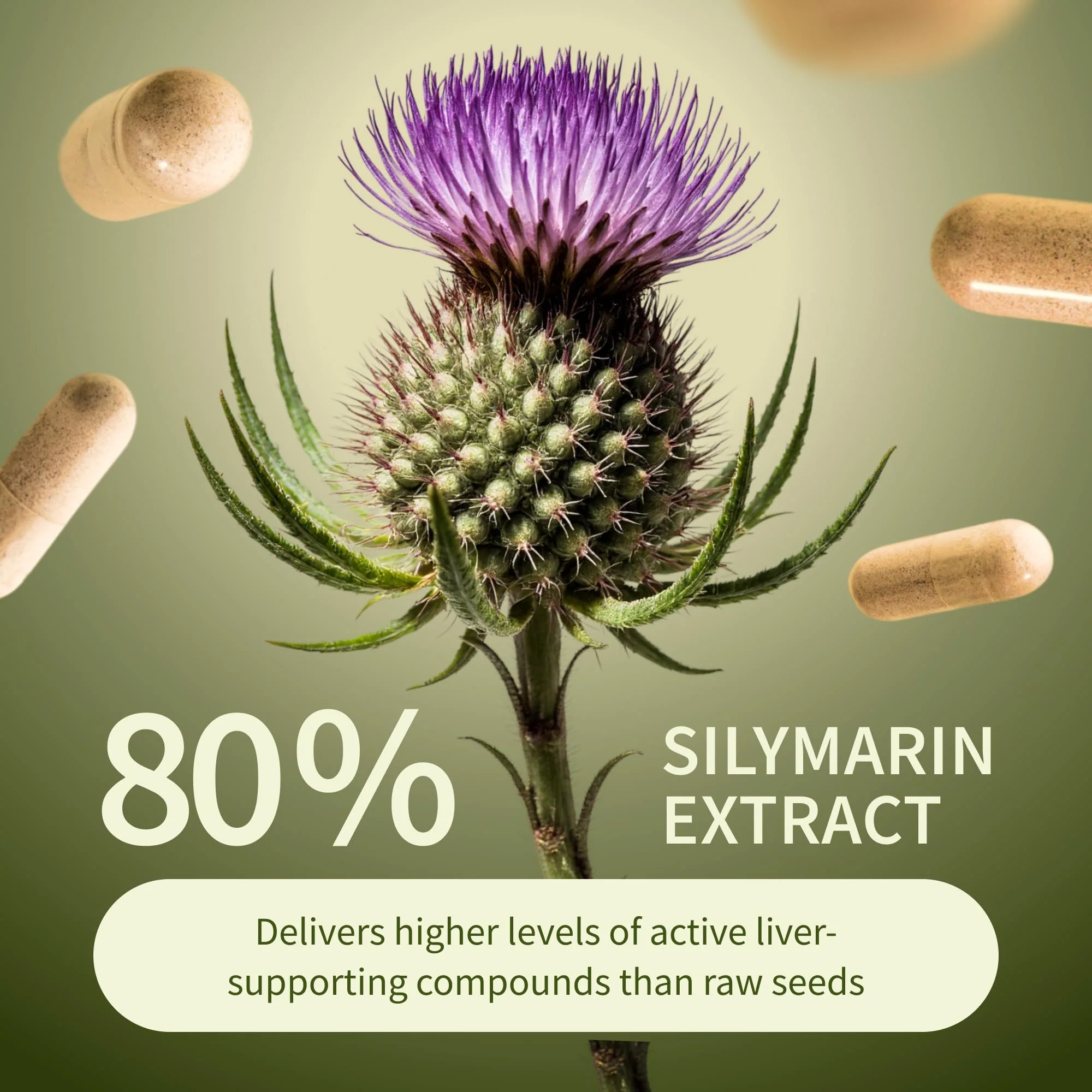Snap Supplements Liver Health & Detox - Milk Thistle Supplement Supports Healthy Liver and Digestive Health, 60 Vegetarian Capsules (1 Month Supply) - Image 8
