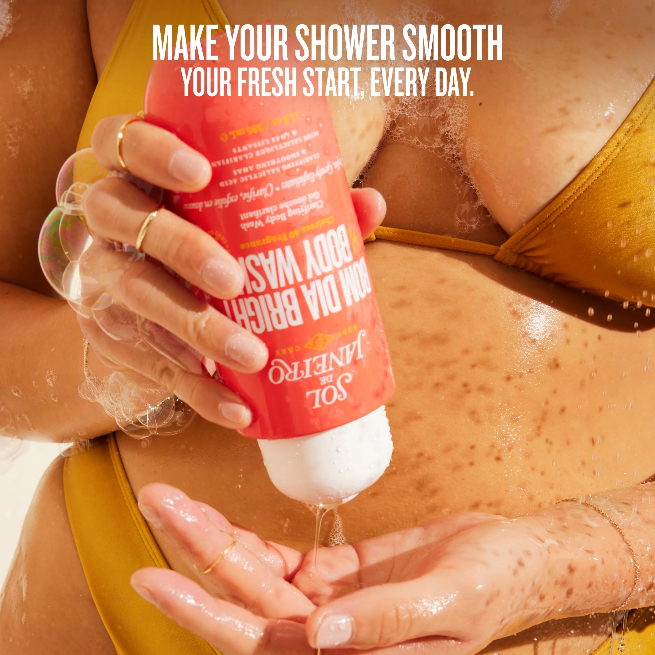 Sol de Janeiro Bom Dia Bright Body Wash 90mL/3.0 fl oz. - Image 4