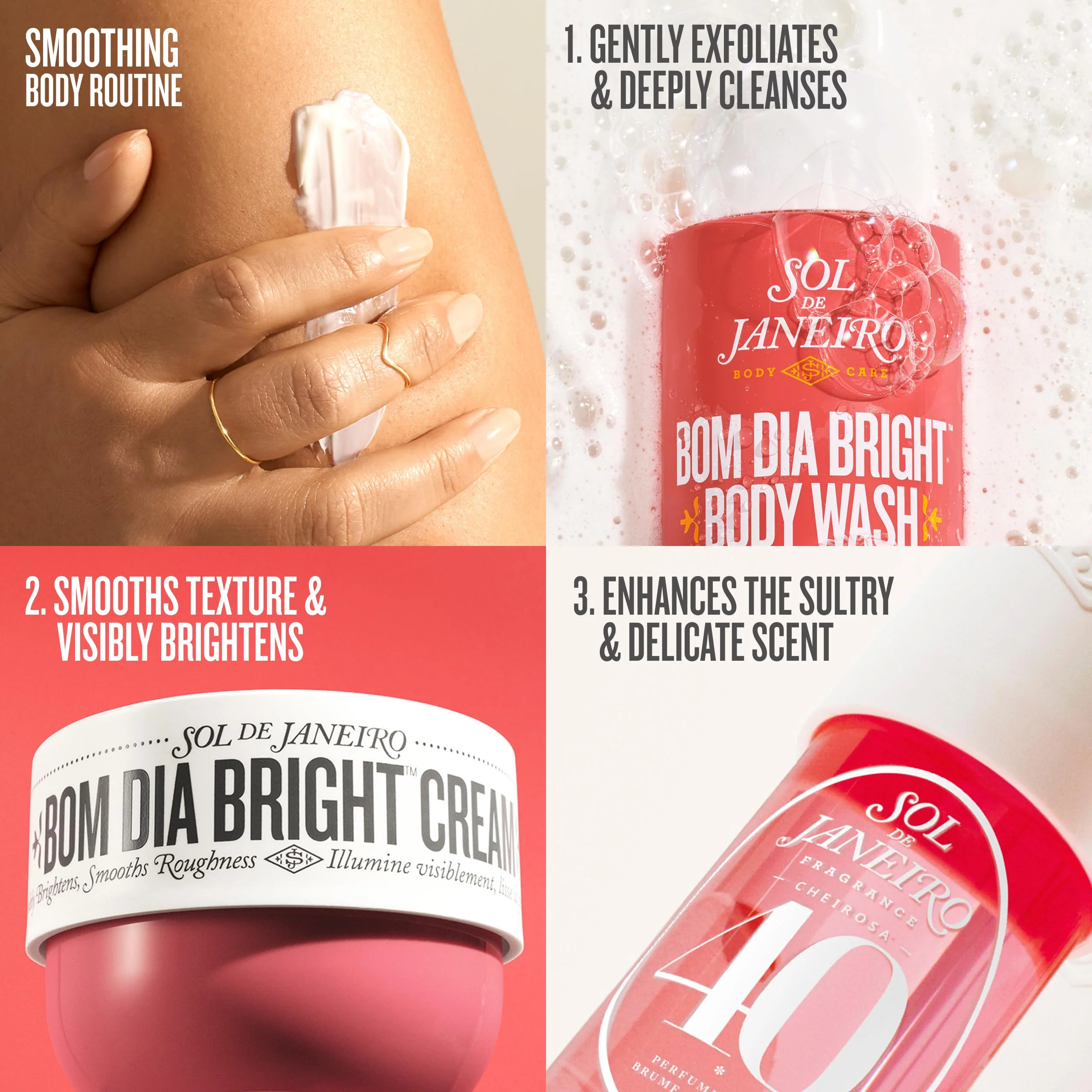 Sol de Janeiro Bom Dia Bright Body Wash 90mL/3.0 fl oz. - Image 5