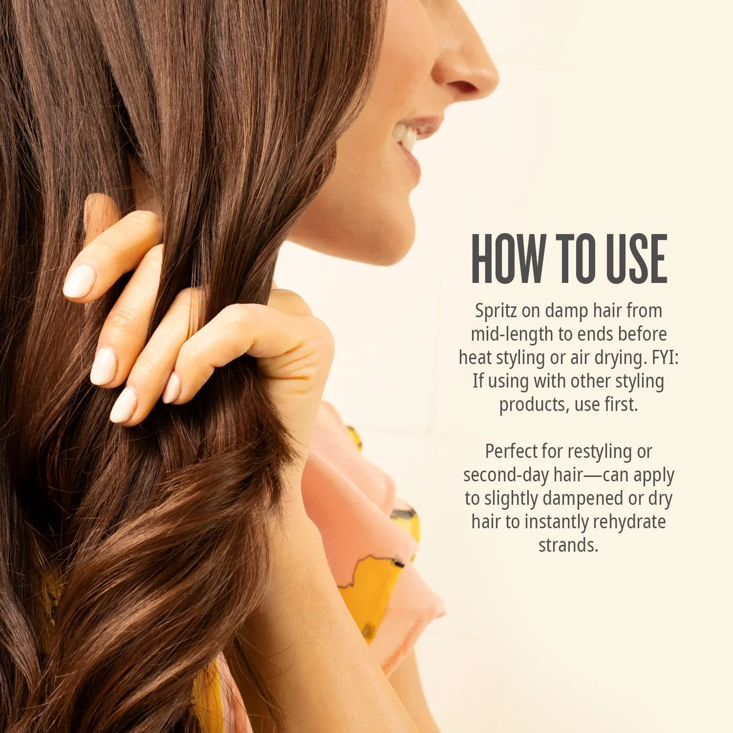 Sol de Janeiro Brazilian Milky Leave-In Conditioner | Fights Frizz | Detangles | Heat Protection Spray For Hair - Image 3