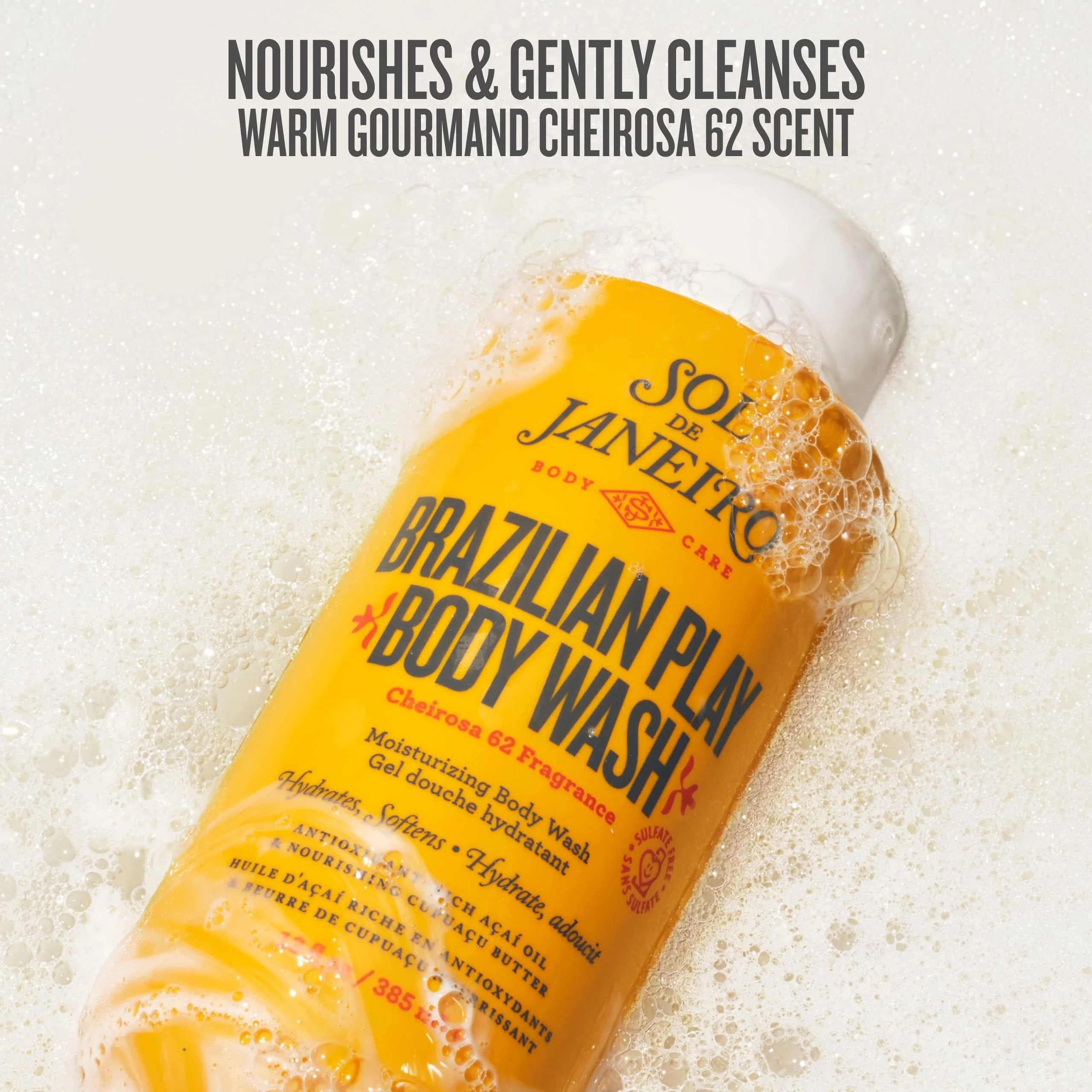 Sol de Janeiro Brazilian Play Moisturizing Shower Cream Gel Body Wash 385mL/13.0 fl oz. - Image 9