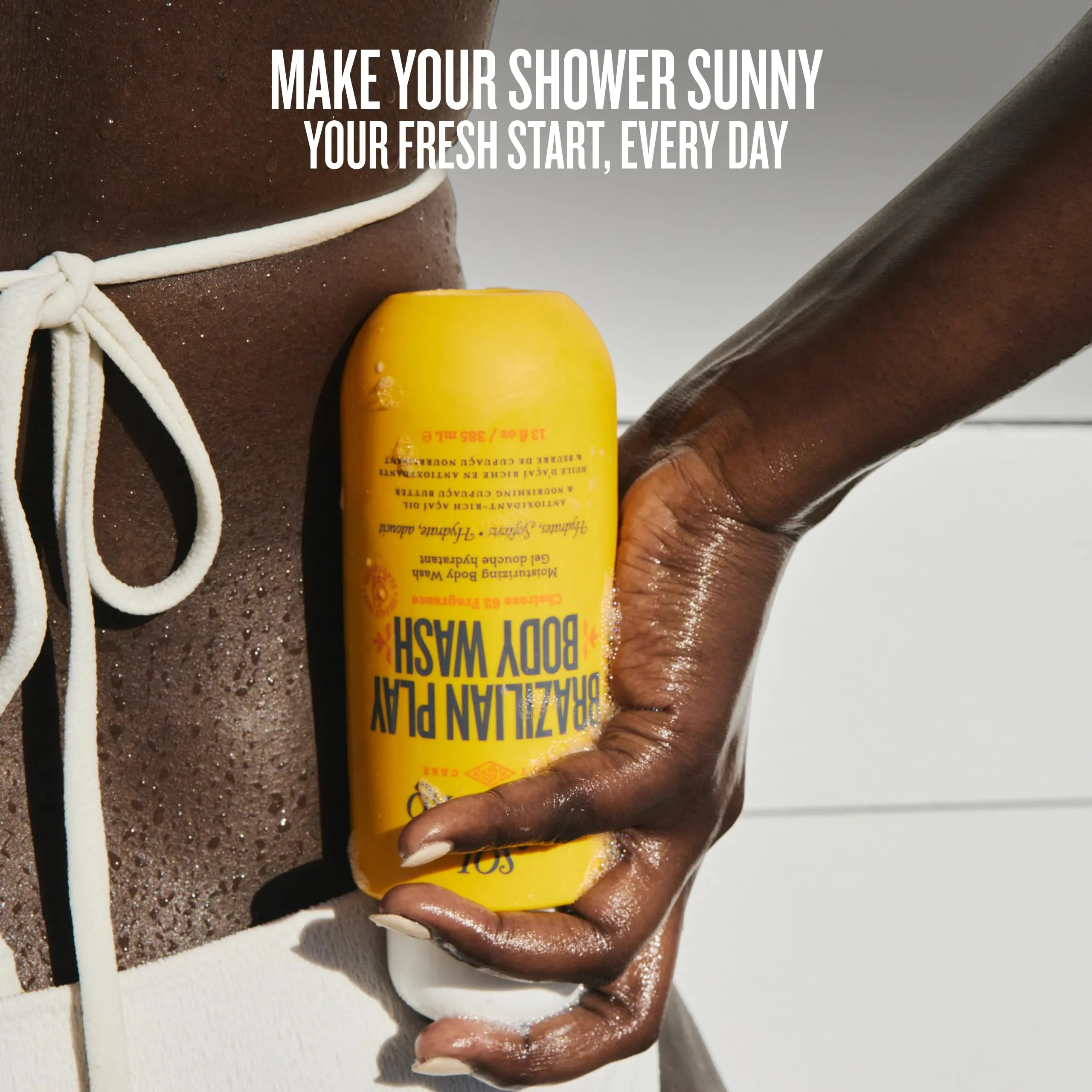 Sol de Janeiro Brazilian Play Moisturizing Shower Cream Gel Body Wash 90mL/3.0 fl oz. - Image 4