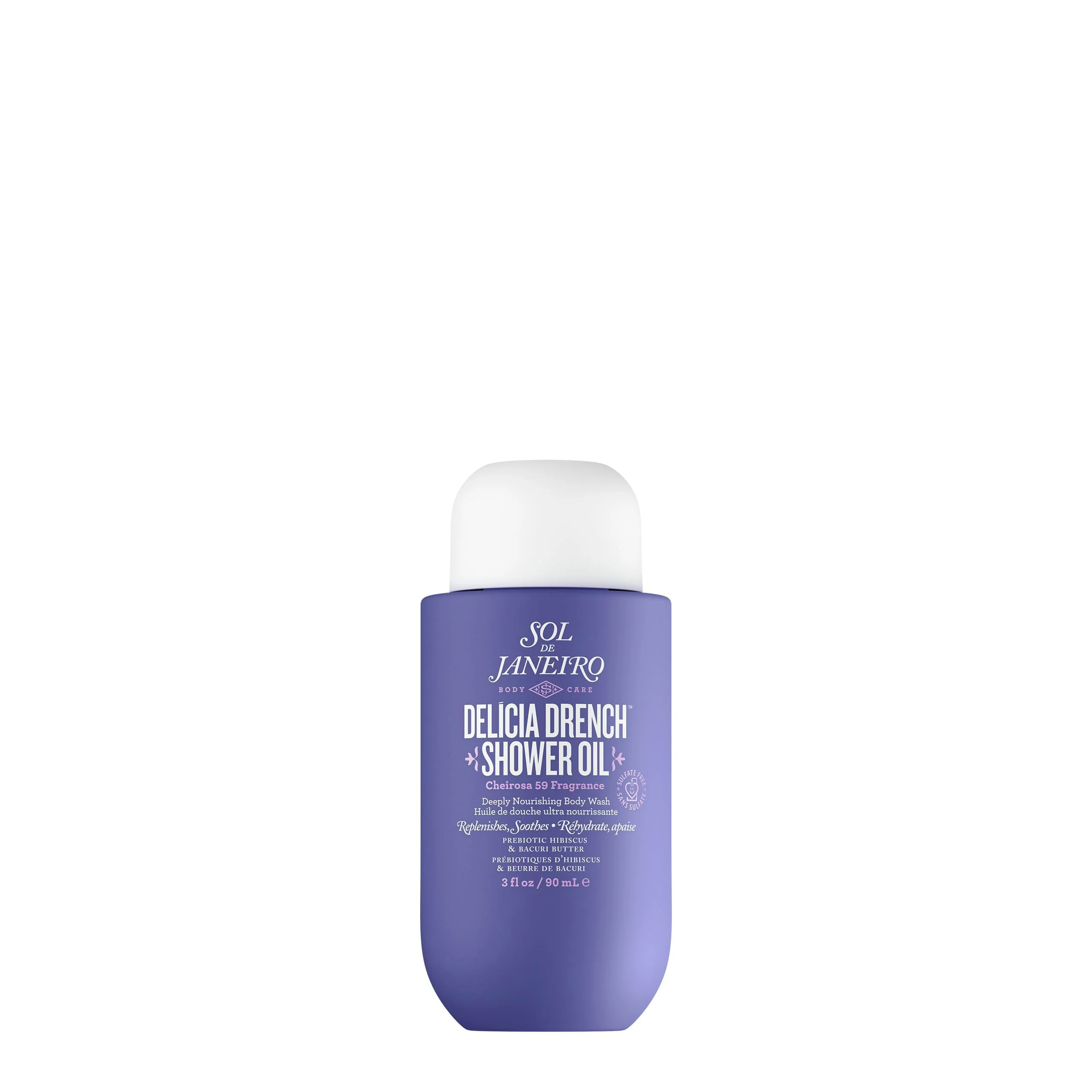 Sol de Janeiro Delicia Drench Shower Oil Travel Size 3 fl oz