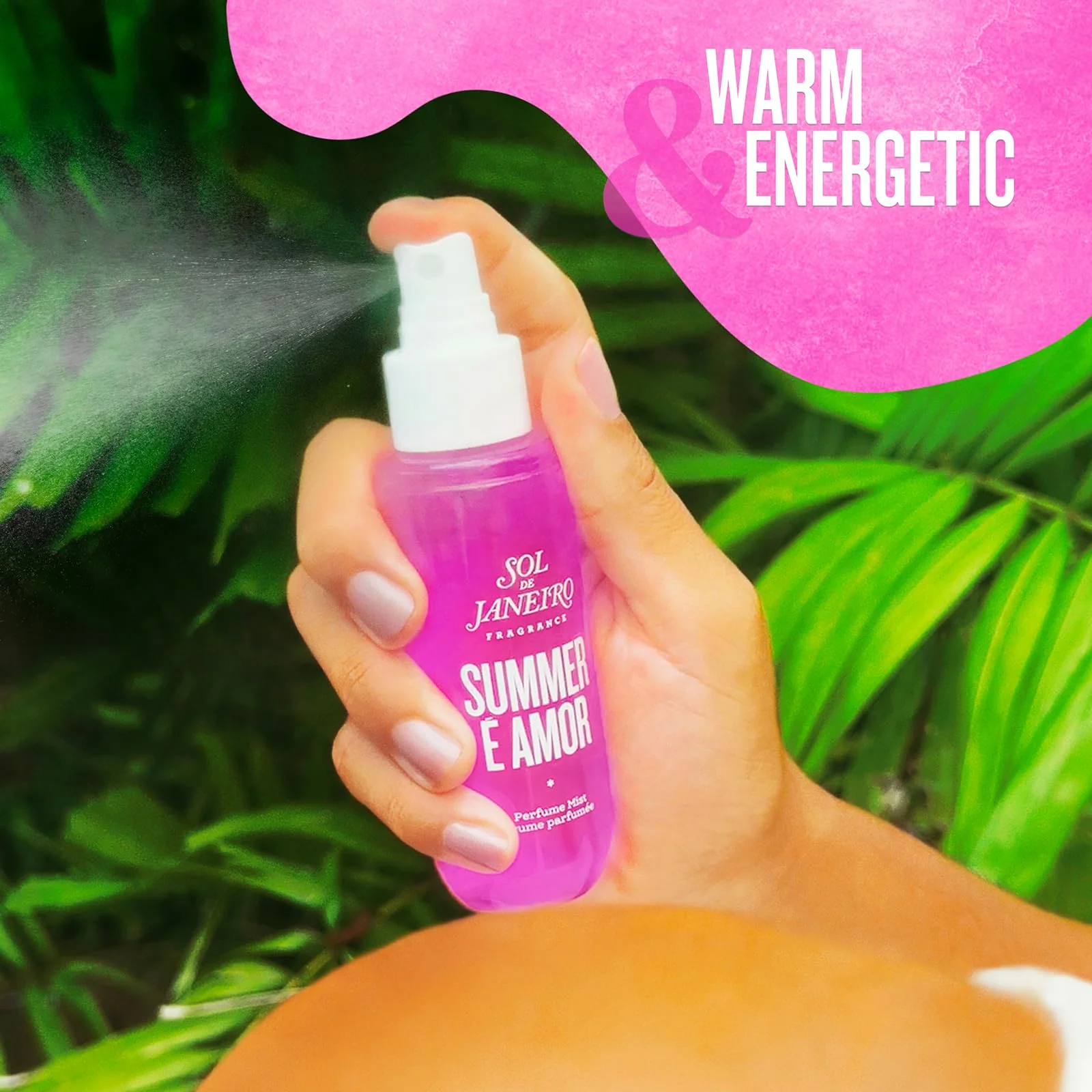 SOL DE JANEIRO Summer É Amor Hair & Body Perfume Mist Limited Edition Scent 3 fl oz/90 ml Travel-Friendly Fragrance Mist - Amazon Exclusive - Image 4