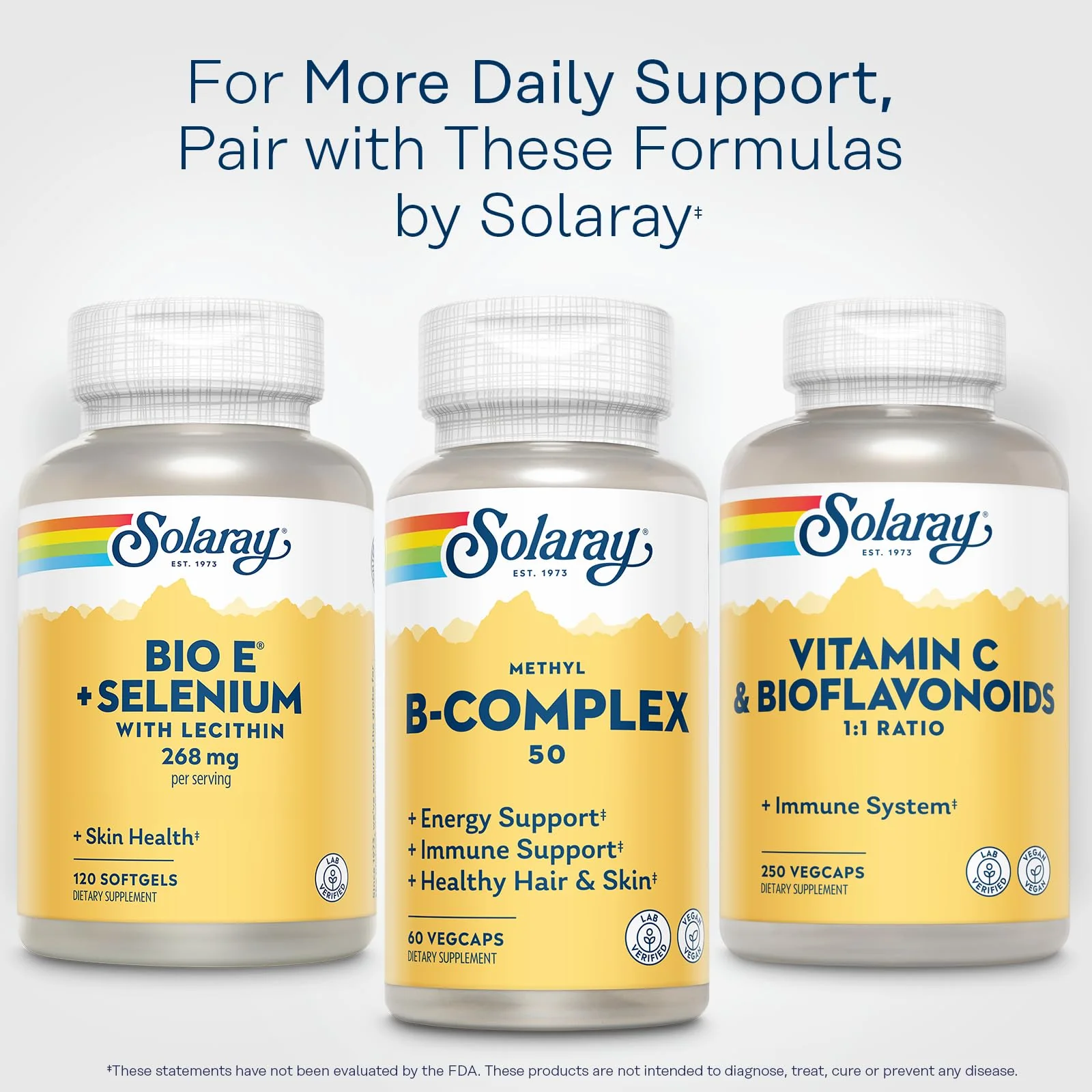 Solaray Bio E with Selenium Supplement, 400iu, 120 Count - Image 6