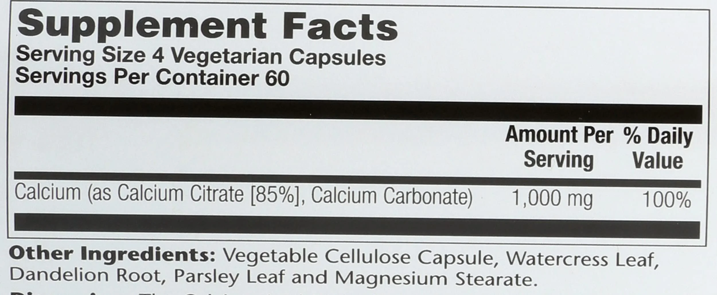 Solaray Calcium Citrate, 240 Caps, 0.75 Bottle - Image 4