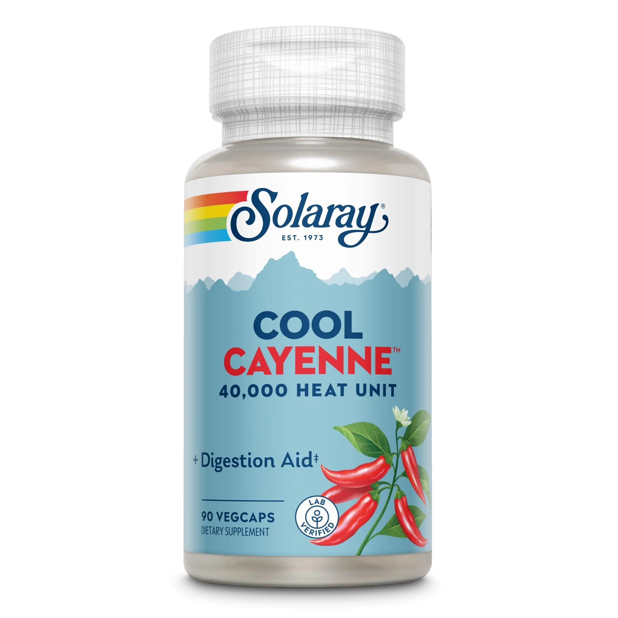 Solaray Cool Cayenne, 90 Capsules - Image 4