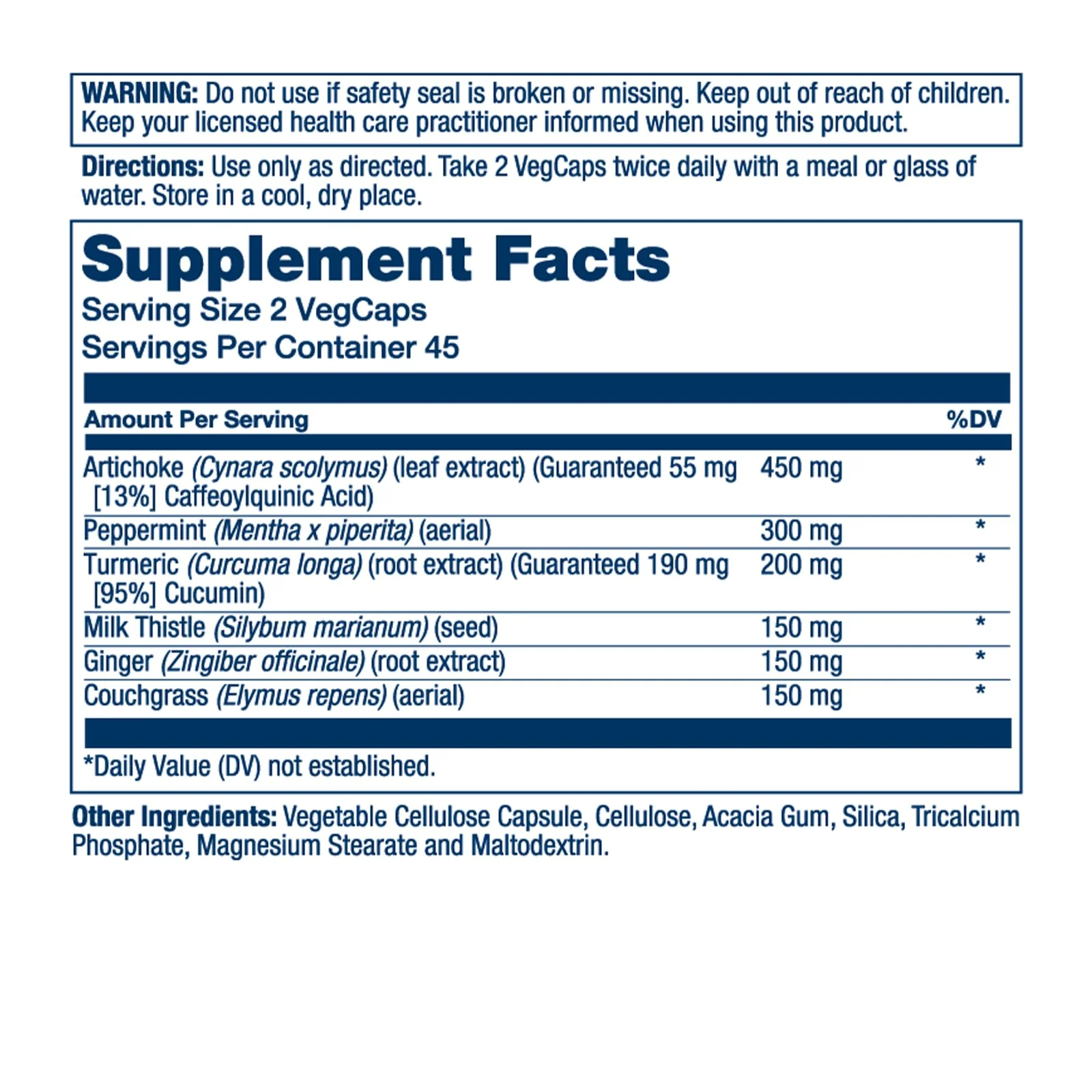 SOLARAY Gallbladder Support Formula | Healthy Gallbladder & Liver Support | 30 Servings | 90 VegCaps - Image 2