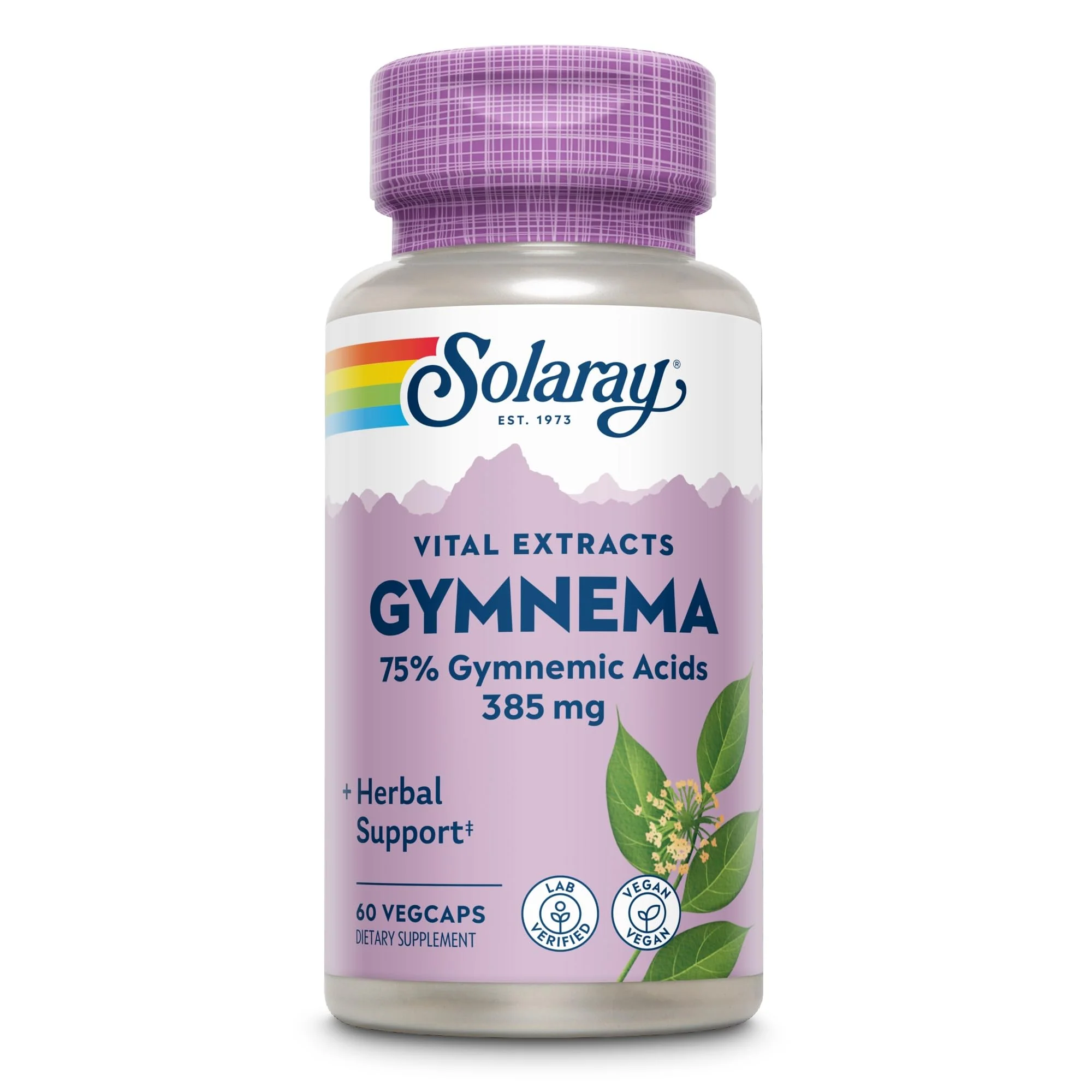SOLARAY Guaranteed Potency Gymnema Leaf Extract | Veg Cap | 385mg | 60ct - Image 3