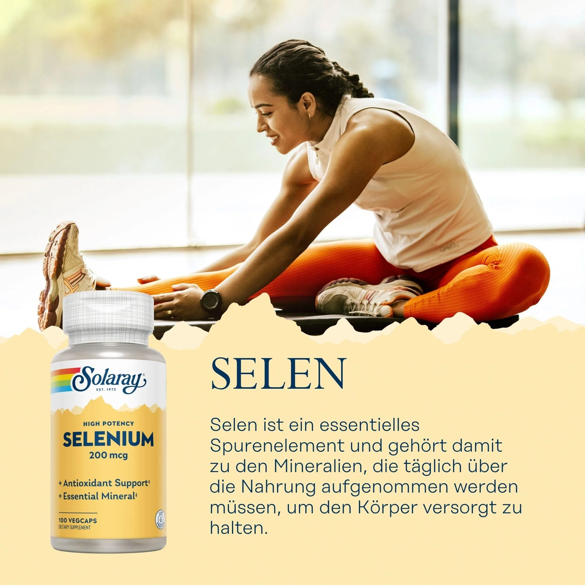 SOLARAY Selenium 200 MCG High Potency, 100 CT - Image 2