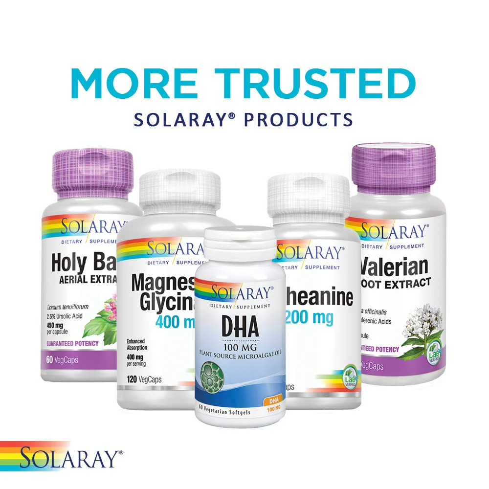 SOLARAY St. Johns Wort Aerial Extract 450mg Two Daily | Mood & Brain Health Support | 0.3% Hypericin | 60ct, 30 Serv. - Image 7