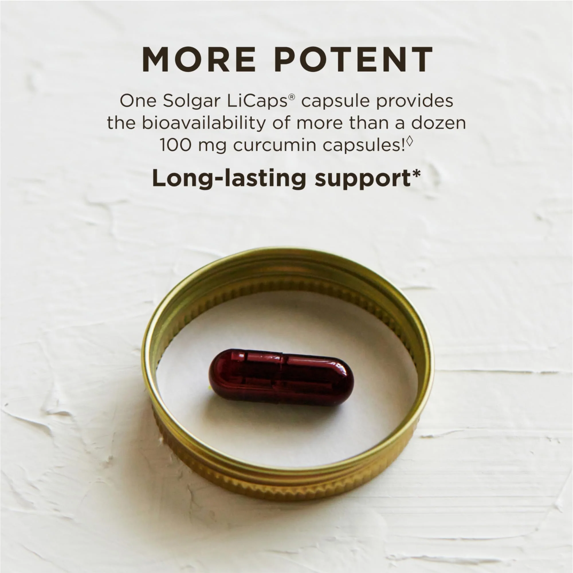 Solgar Full Spectrum Curcumin - 60 LiCaps - Superior Absorption - Brain, Joint & Immune Health - Non-GMO, Vegan, Gluten Free, Dairy Free - 60 Servings - Image 4