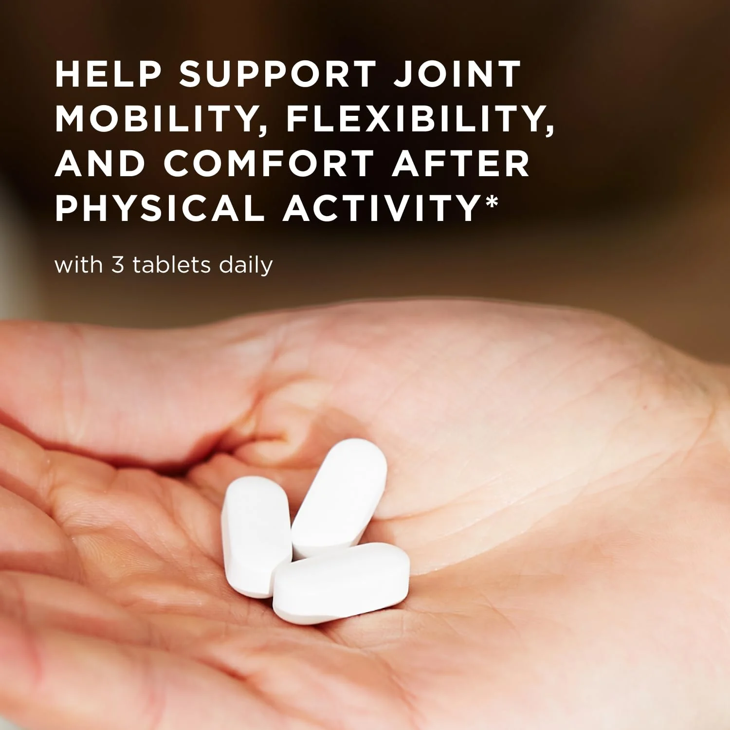 Solgar Glucosamine Hyaluronic Acid Chondroitin MSM (Shellfish-Free), 60 Tablets - Joint Support & Comfort - Supports Active Lifestyles - Non-GMO, Gluten Free, Dairy Free - 20 Servings - Image 3