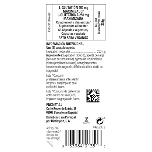 Solgar Reduced L-Glutathione 250 mg, 60 - Image 2