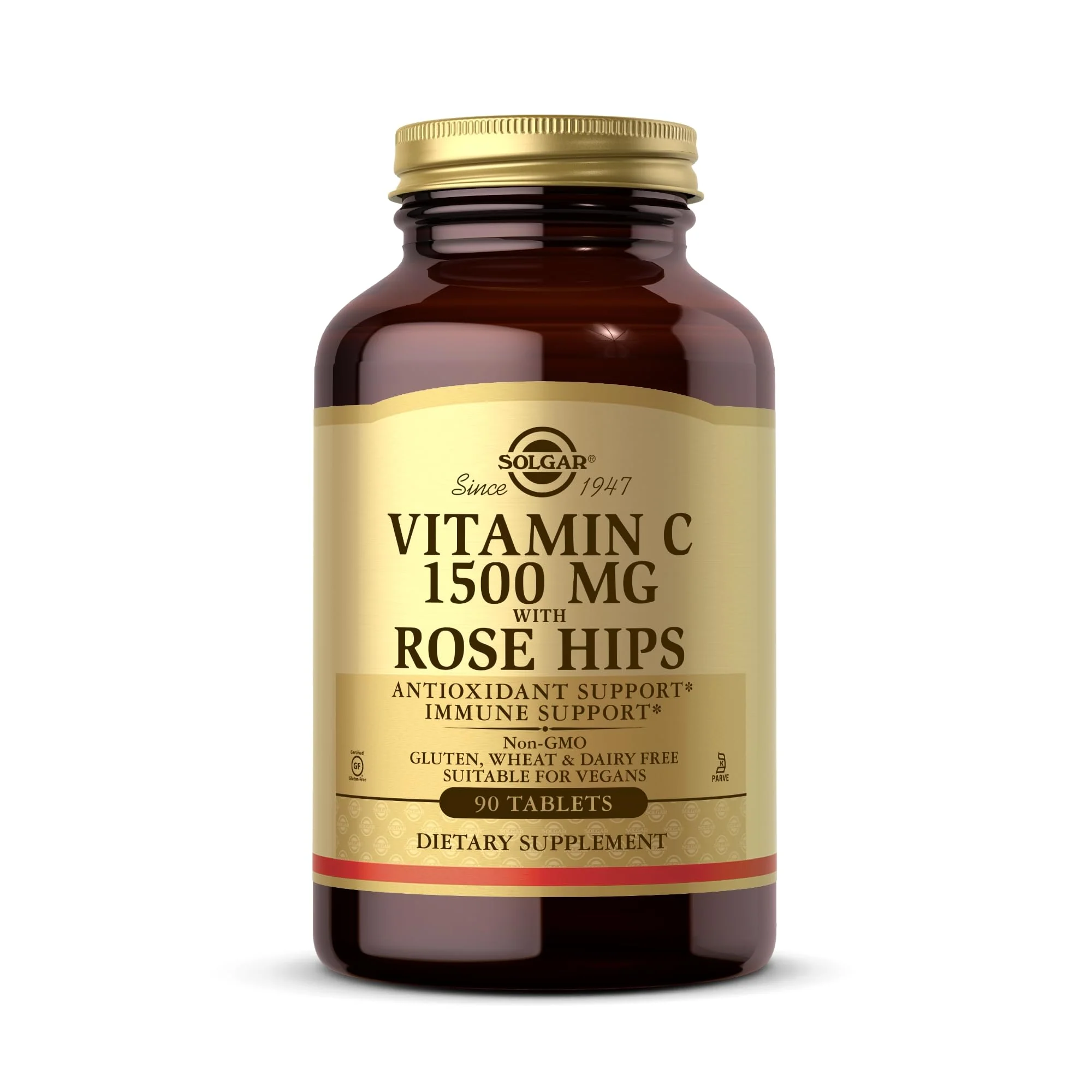 Solgar Vitamin C 1500mg with Rose HIPS 90 Tablet