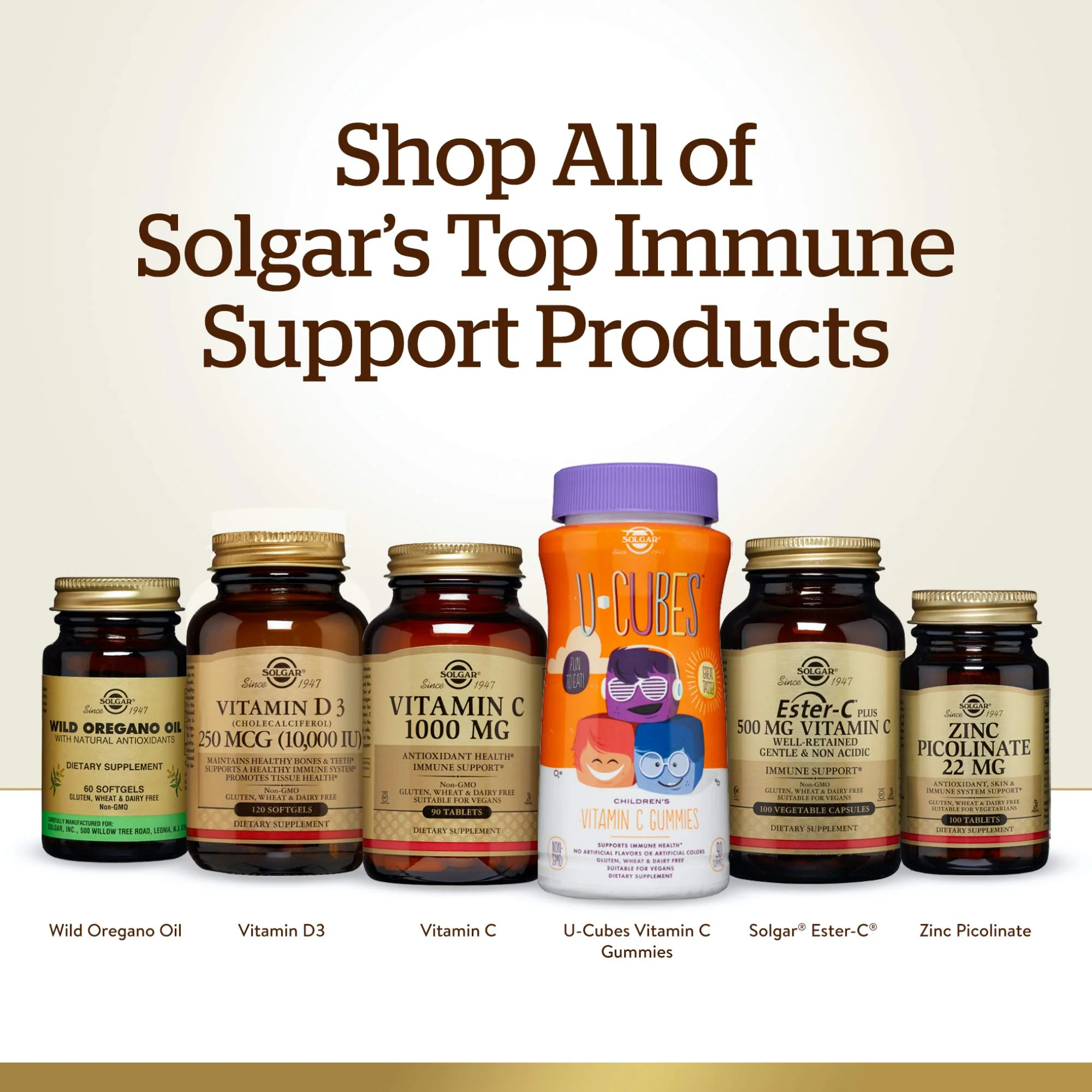 Solgar Vitamin C 500 mg, 100 Vegetable Capsules - Antioxidant & Immune Support - Overall Health - Supports Healthy Skin & Joints - Non GMO, Vegan, Gluten Free, Kosher - 100 Servings - Image 4