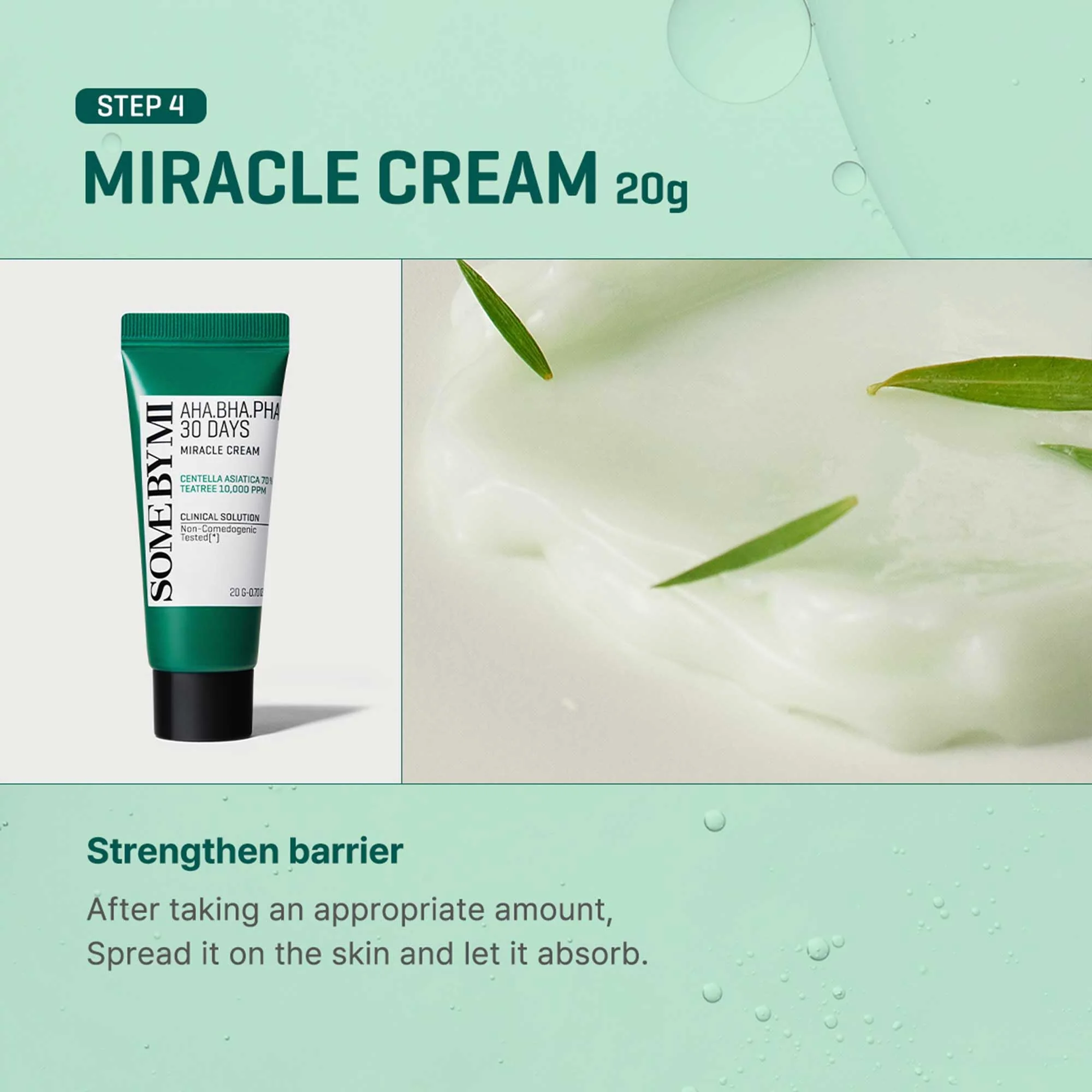 SOME BY MI AHA BHA PHA 30Days Miracle AC SOS Kit - Toner 1.01Oz, Serum 0.33Oz, Cream 0.7Oz, Foam 1.01Oz - Mild Exfoliating Daily Skin Care Set - Skin Wastes, Sebum, Oiliness Care - Korean Skin Care - Image 2