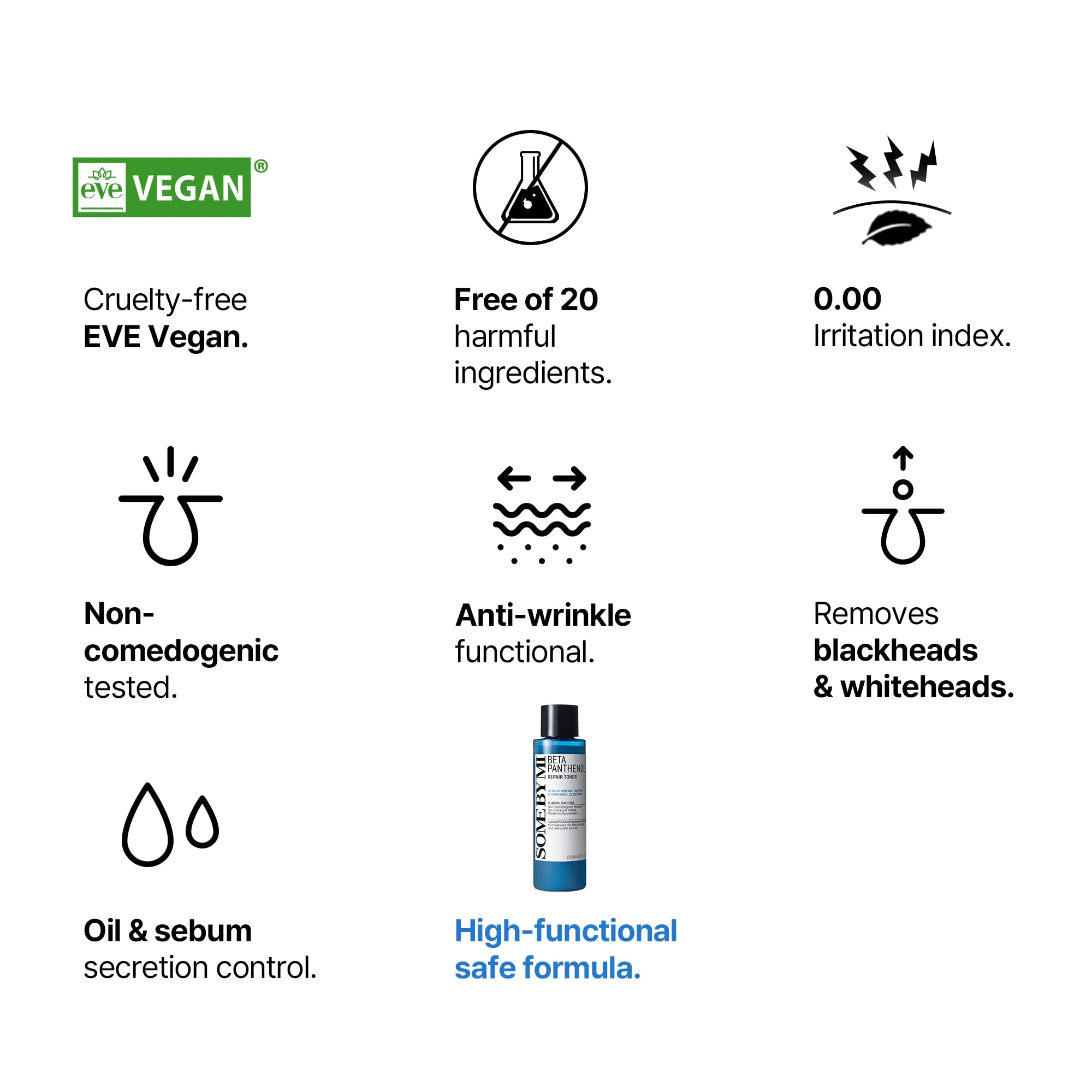SOME BY MI Beta-Panthenol Repair Toner - 5.07Oz, 150ml - Daily Soothing Korean Toner for Face with Skin Moisturizing Effect - Rebuilding Skin Barrier with Panthenol for Milk Skin - Korean Skin Care - Image 4