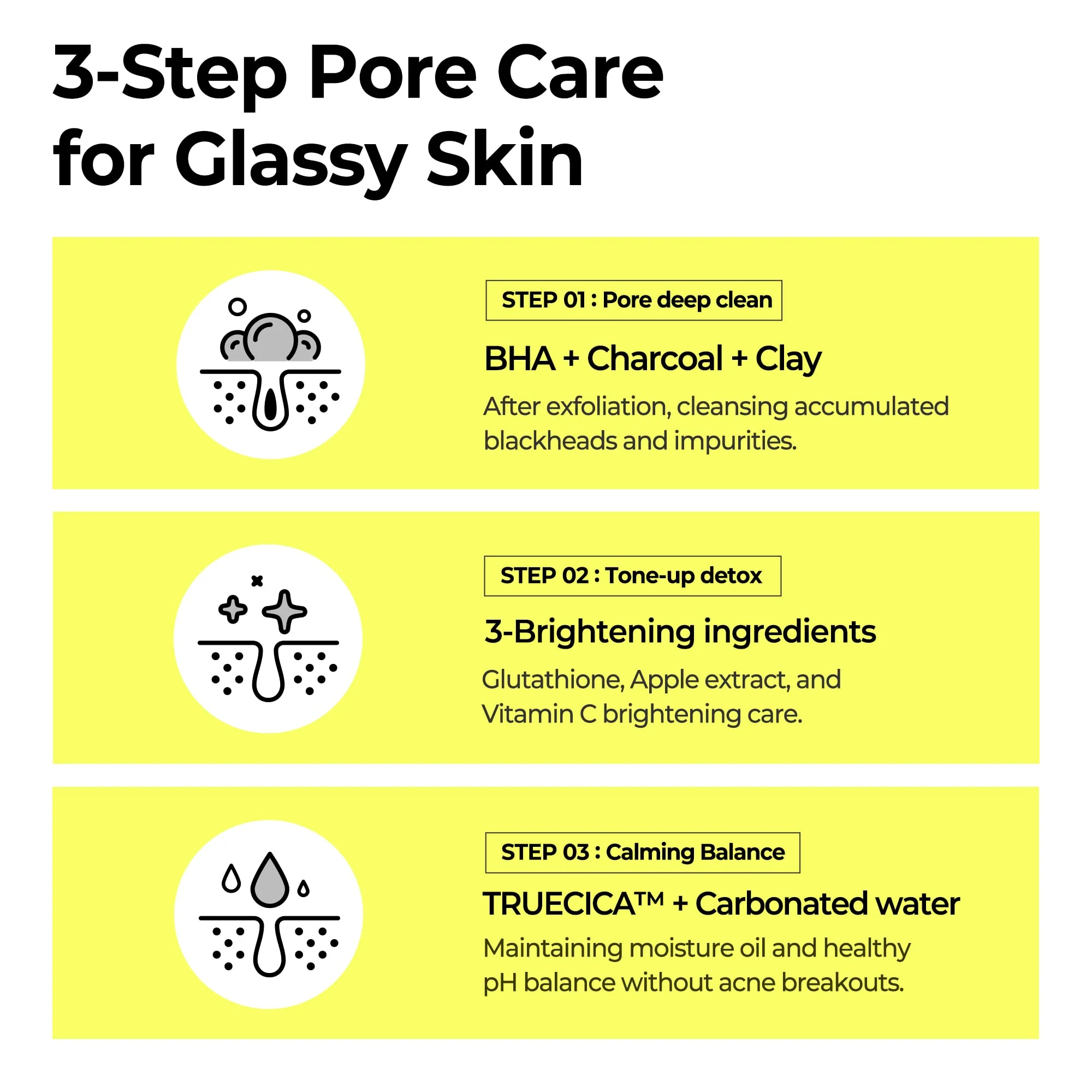 SOME BY MI Charcoal BHA Pore Clay Bubble Mask – 4.23oz, 120g – Korean Exfoliating Face Wash & Bubble Face Mask – Salicylic Acid Cleanser for Sebum and Pore Care with Natural BHA – Korean Skin Care - Image 4