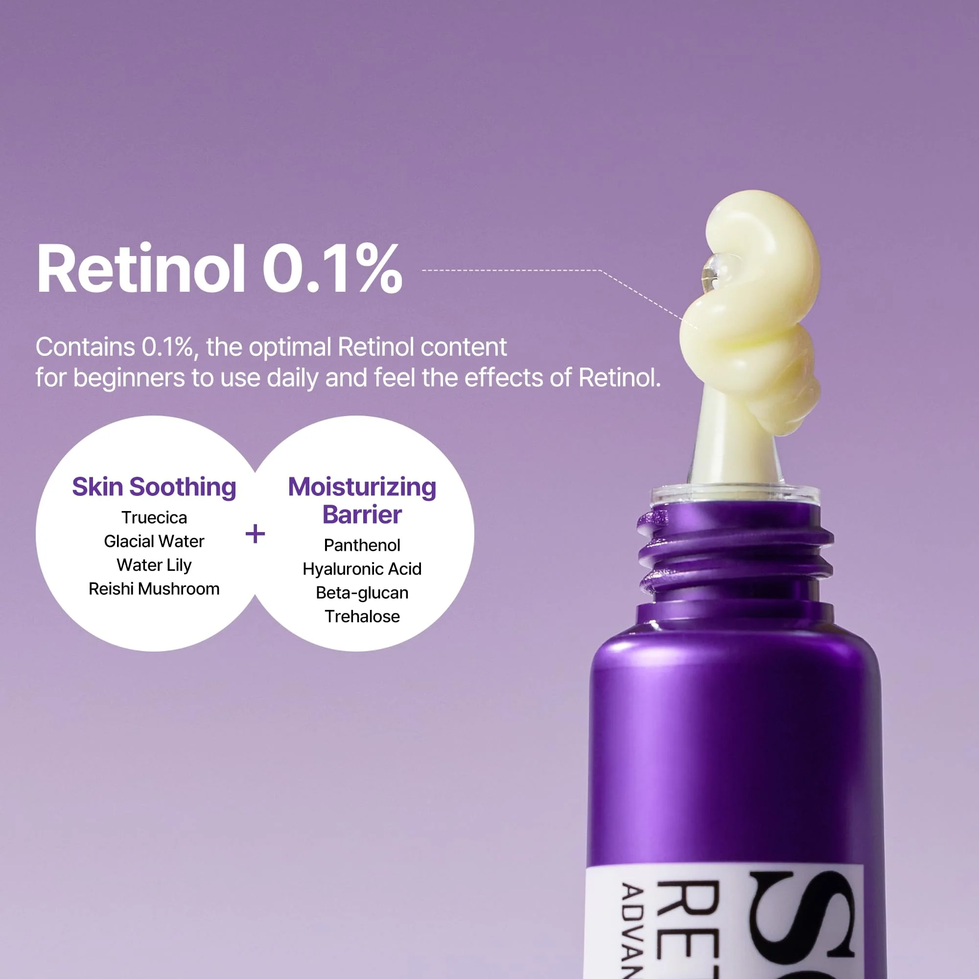 SOME BY MI Retinol Intense Advanced Triple Action Eye Cream – 1.01Oz, 30ml – Korean Retinol Under Eye Cream Anti Aging for Fine Lines – Brightens Dark Circles & Smooths Skin Texture – Korean Skin Care - Image 5