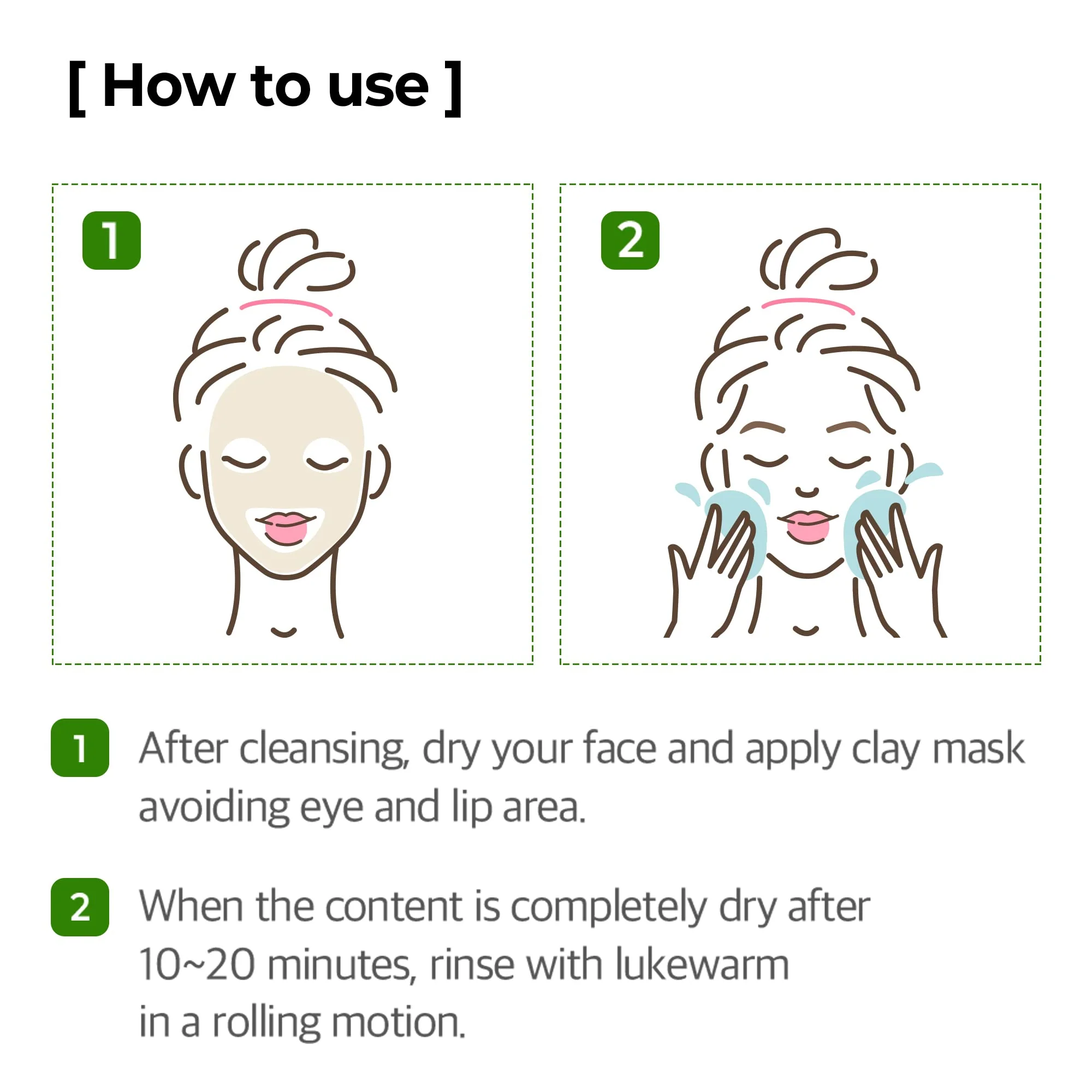 SOME BY MI Super Matcha Pore Clean Clay Mask - 3.52Oz, 100g - Made from Match Water for Sensitive Skin - Skin Moisturizing Effect with Sebum and Pore Care - Korean Skin Care - Image 2