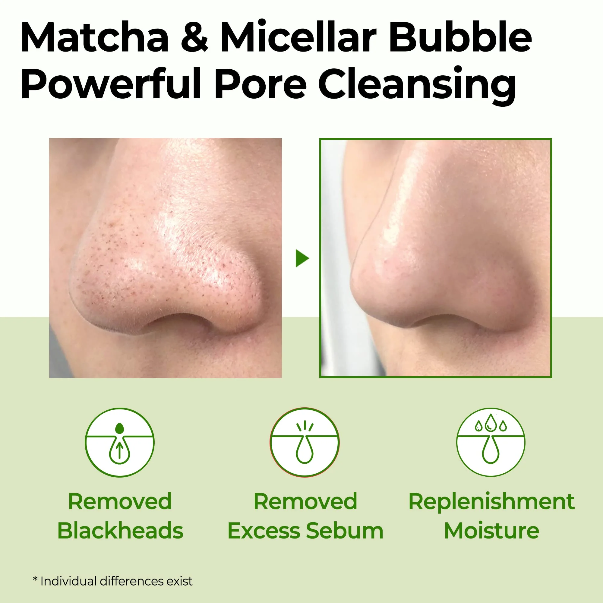SOME BY MI Super Matcha Pore Clean Cleansing Gel - 3.38Oz, 100ml - Made from Matcha Extracts for Sensitive Skin - Mild Daily Face Wash for Pore Tightening, Sebum and Blackheads Care - Korean Skin Care - Image 6