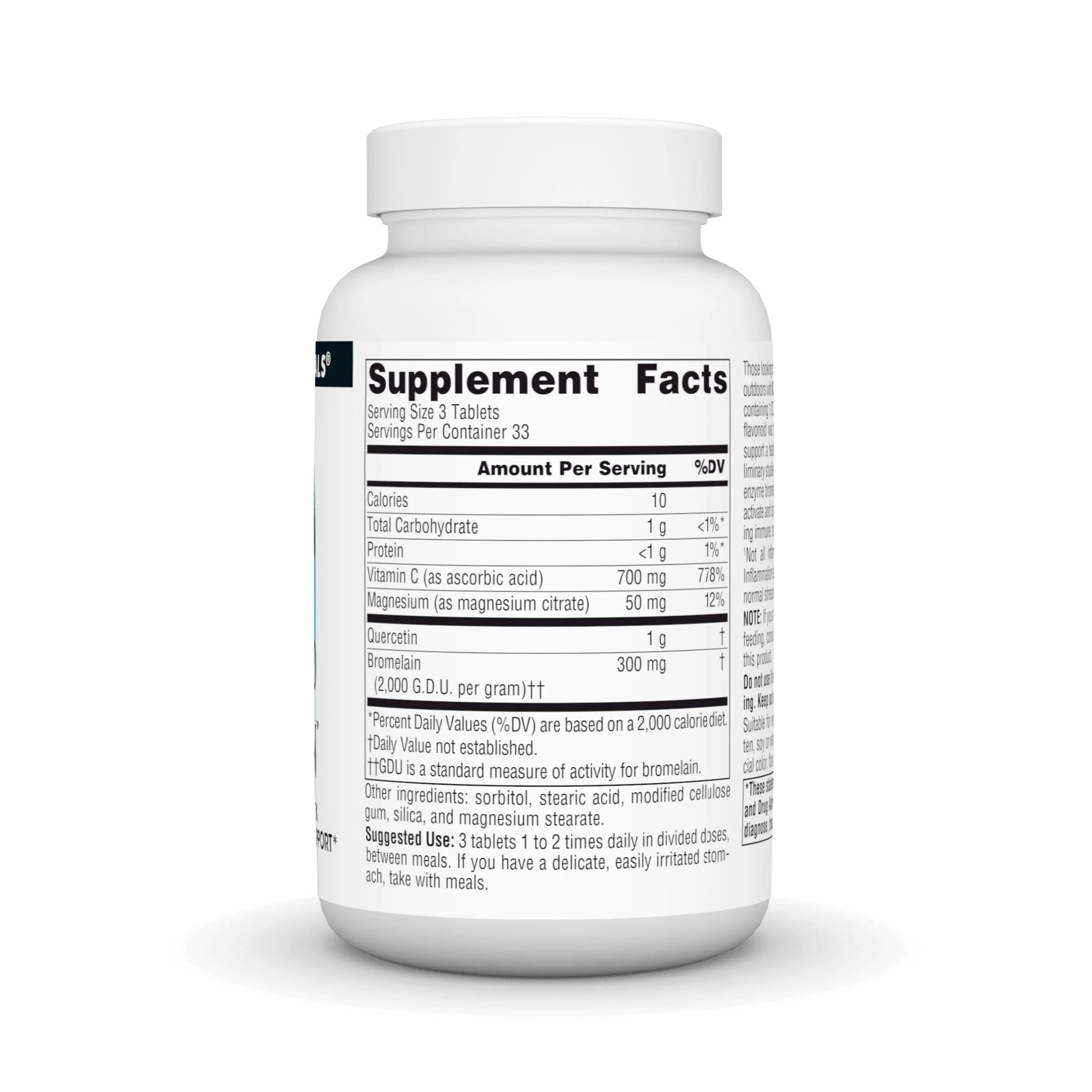 Source Naturals Activated Quercetin - Plant-Derived Bioflavonoid Complex - Seasonal & Immune Defense - 100 Tablets - Image 5