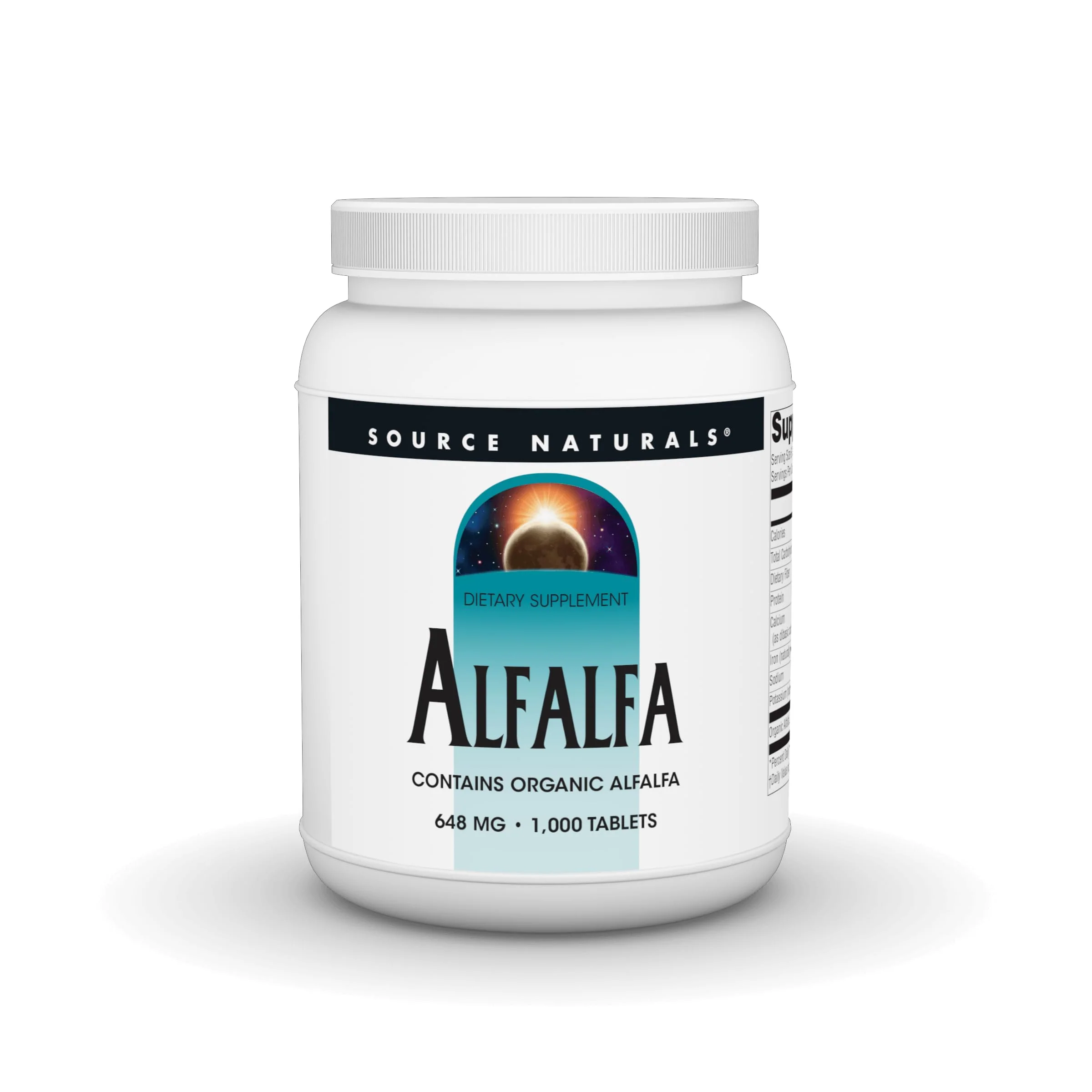 Source Naturals Alfalfa 10 Grain Dietary Supplement - 1000 Tablets
