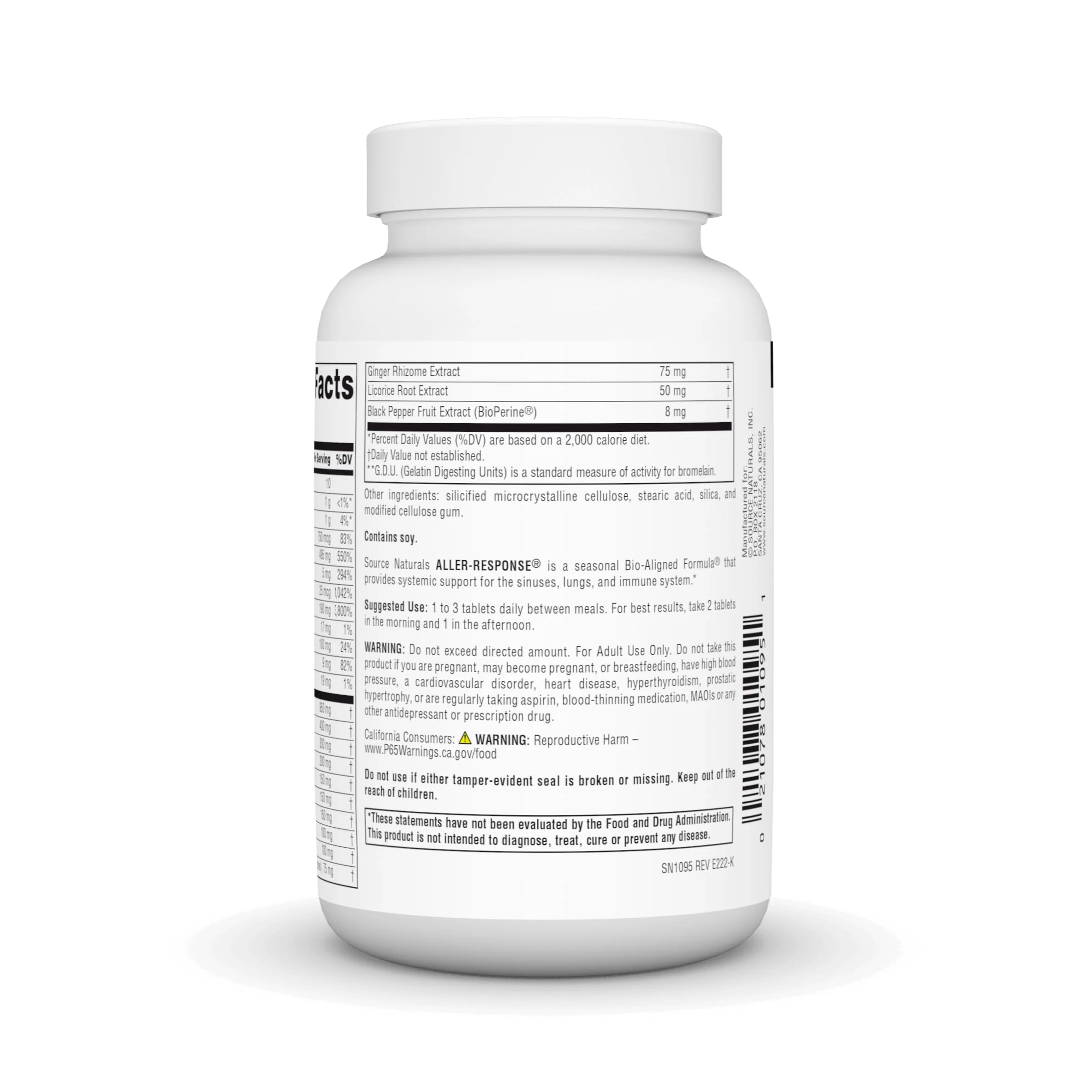 Source Naturals Aller-Response - Seasonal Immune Support - 90 Tablets - Image 5