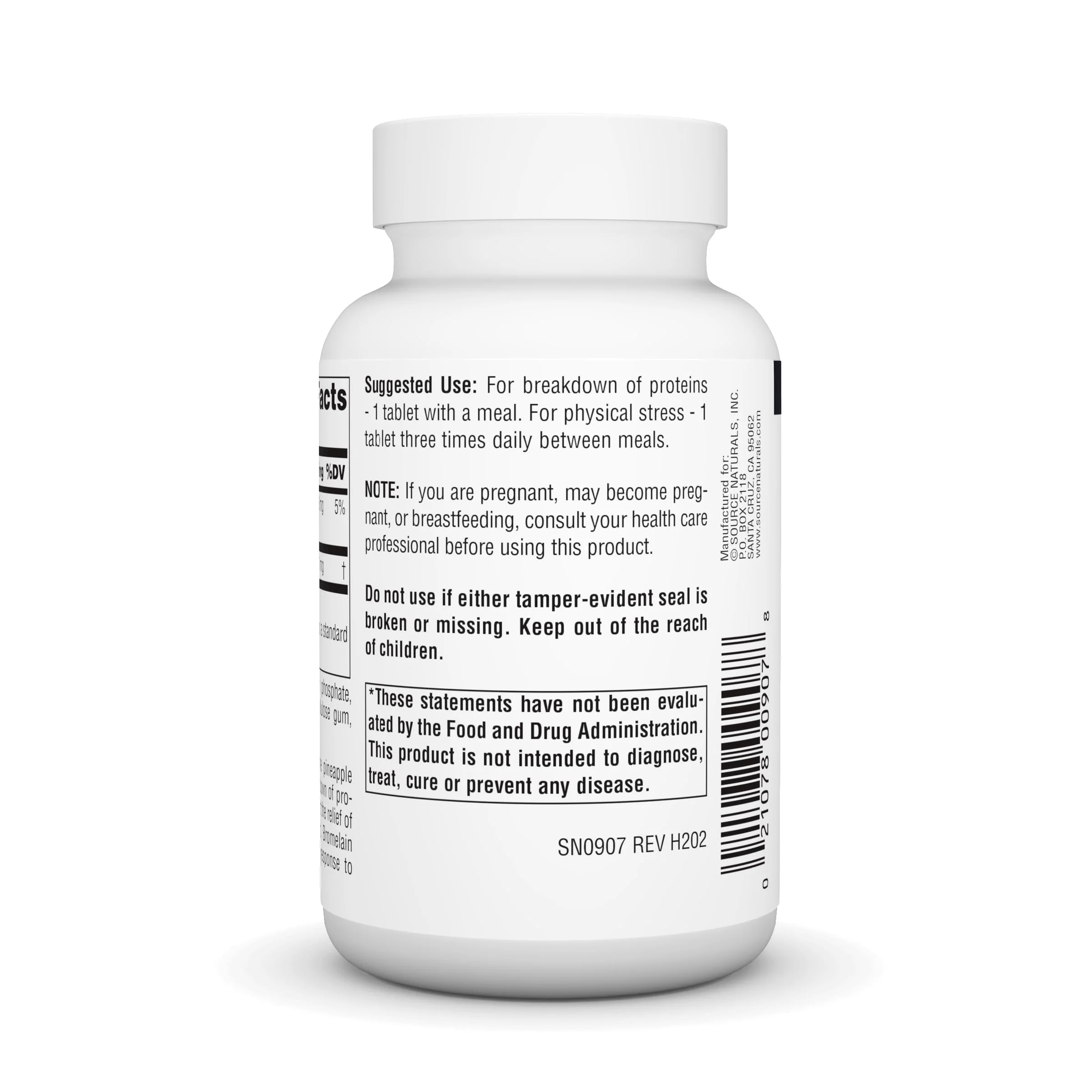 Source Naturals Bromelain, Proteolytic Enzyme Supplement, 500mg - 120 Tablets - Image 4