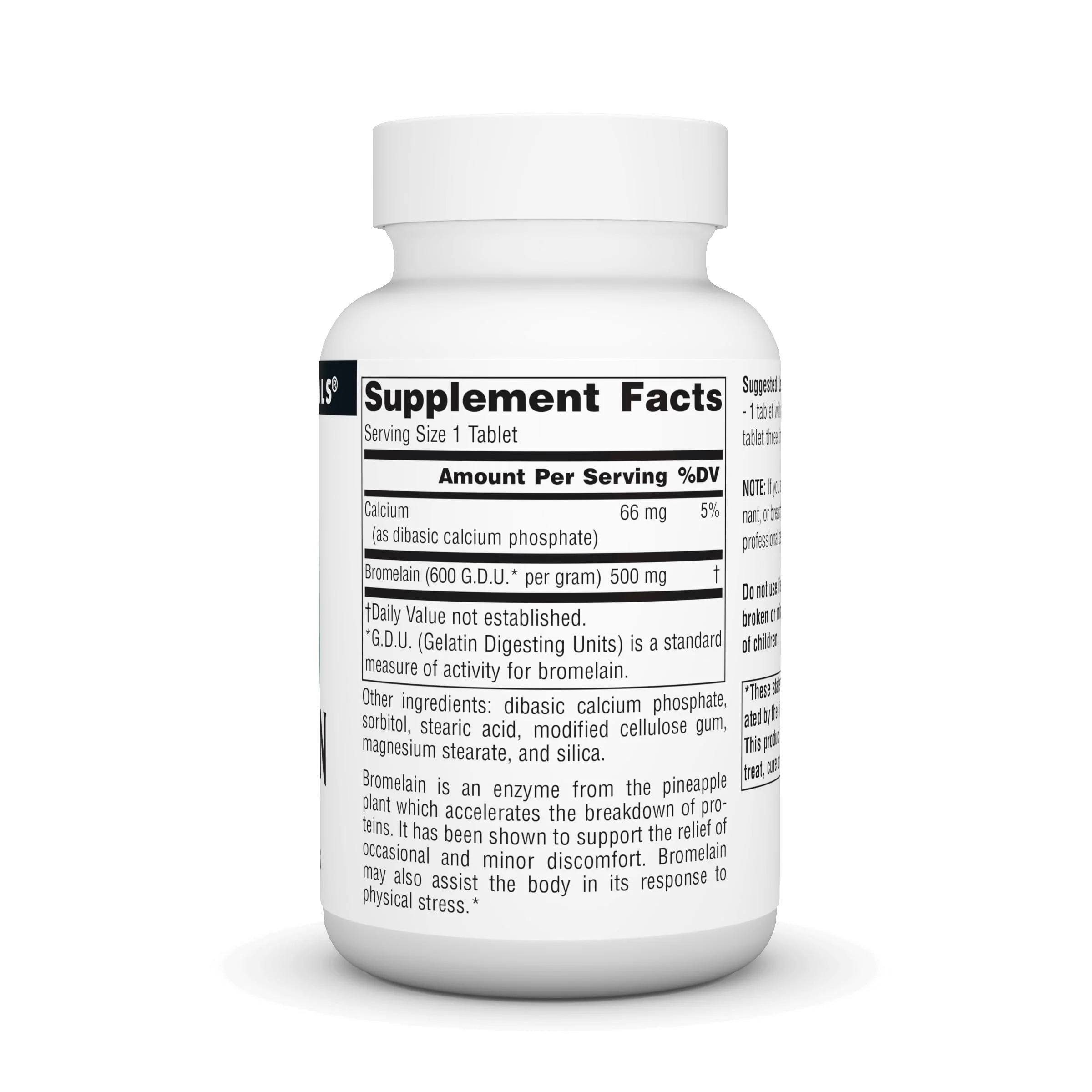 Source Naturals Bromelain, Proteolytic Enzyme Supplement, 500mg - 120 Tablets - Image 5