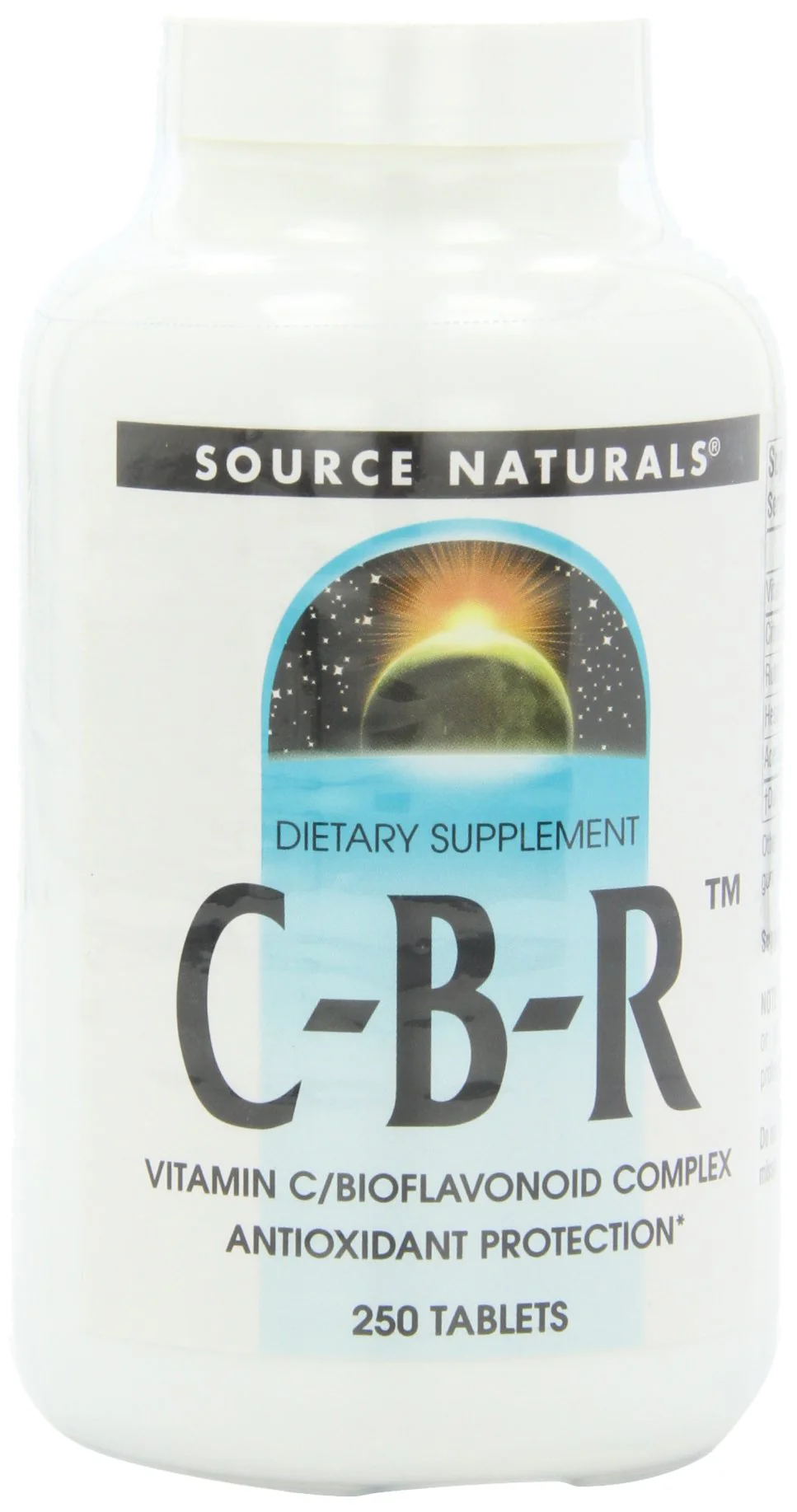 Source Naturals C-B-R - Vitamin C, Bioflavonoid Complex for Antioxidant Protection - 250 Tablets - Image 4